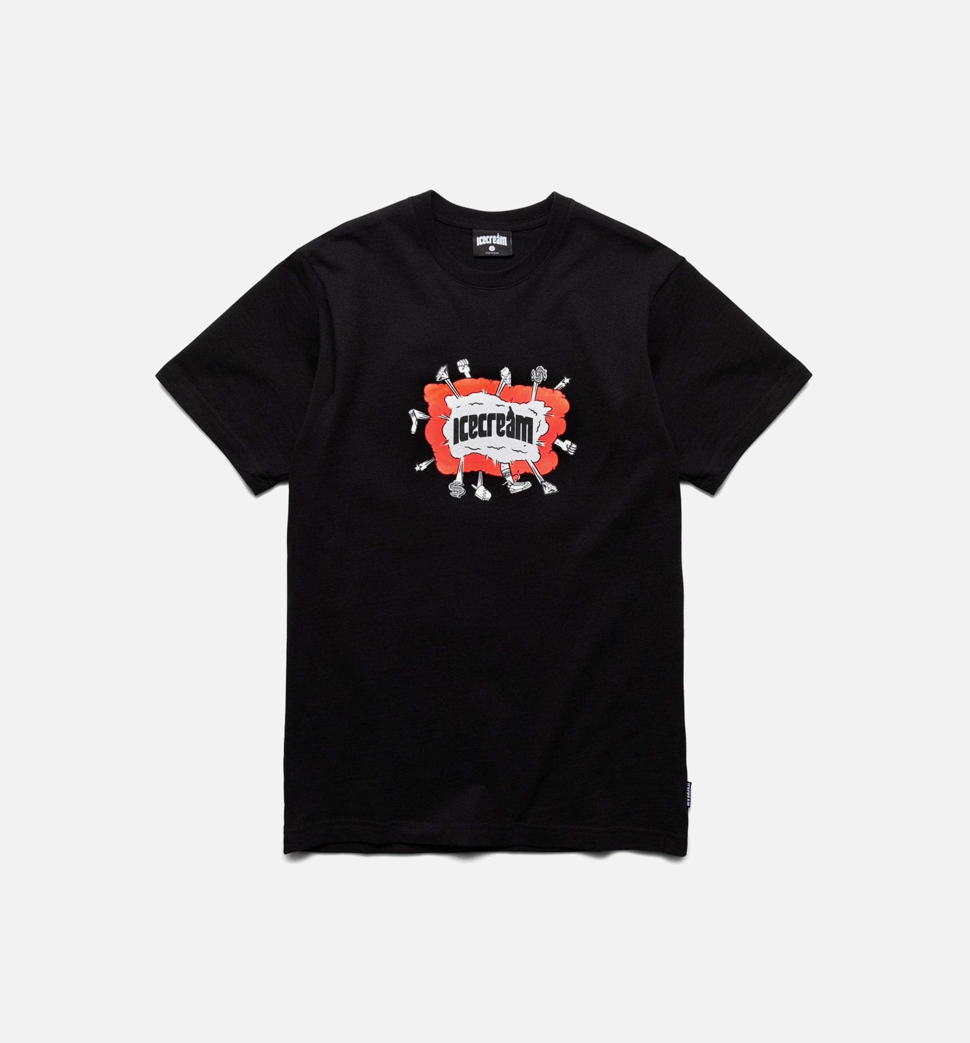 Flight Short Sleeve Tee Mens T-Shirt - Black/Red、mySite、dreamappss