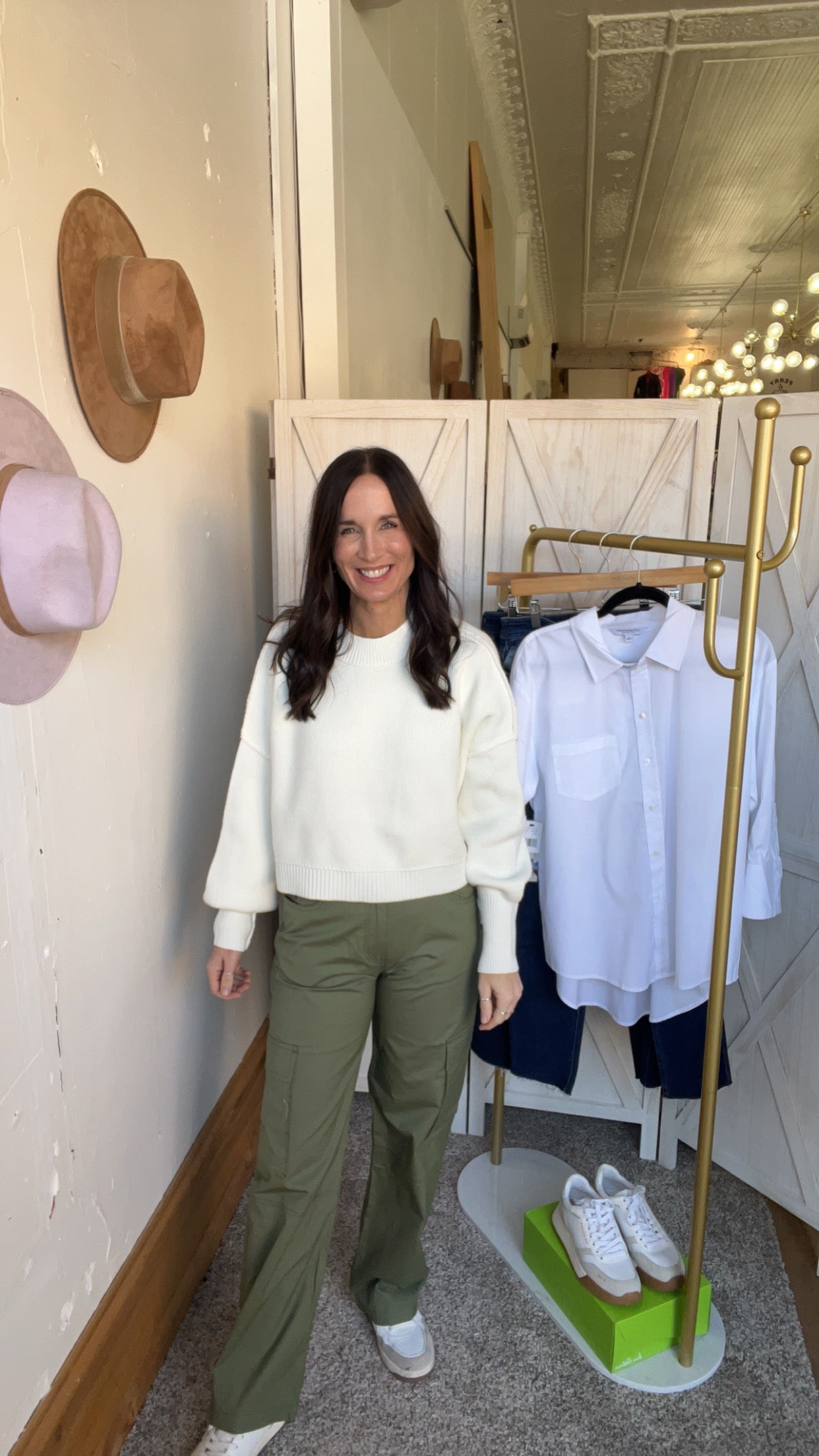 We The Free Easy Street Crop Pullover、mySite、garagedoors4me