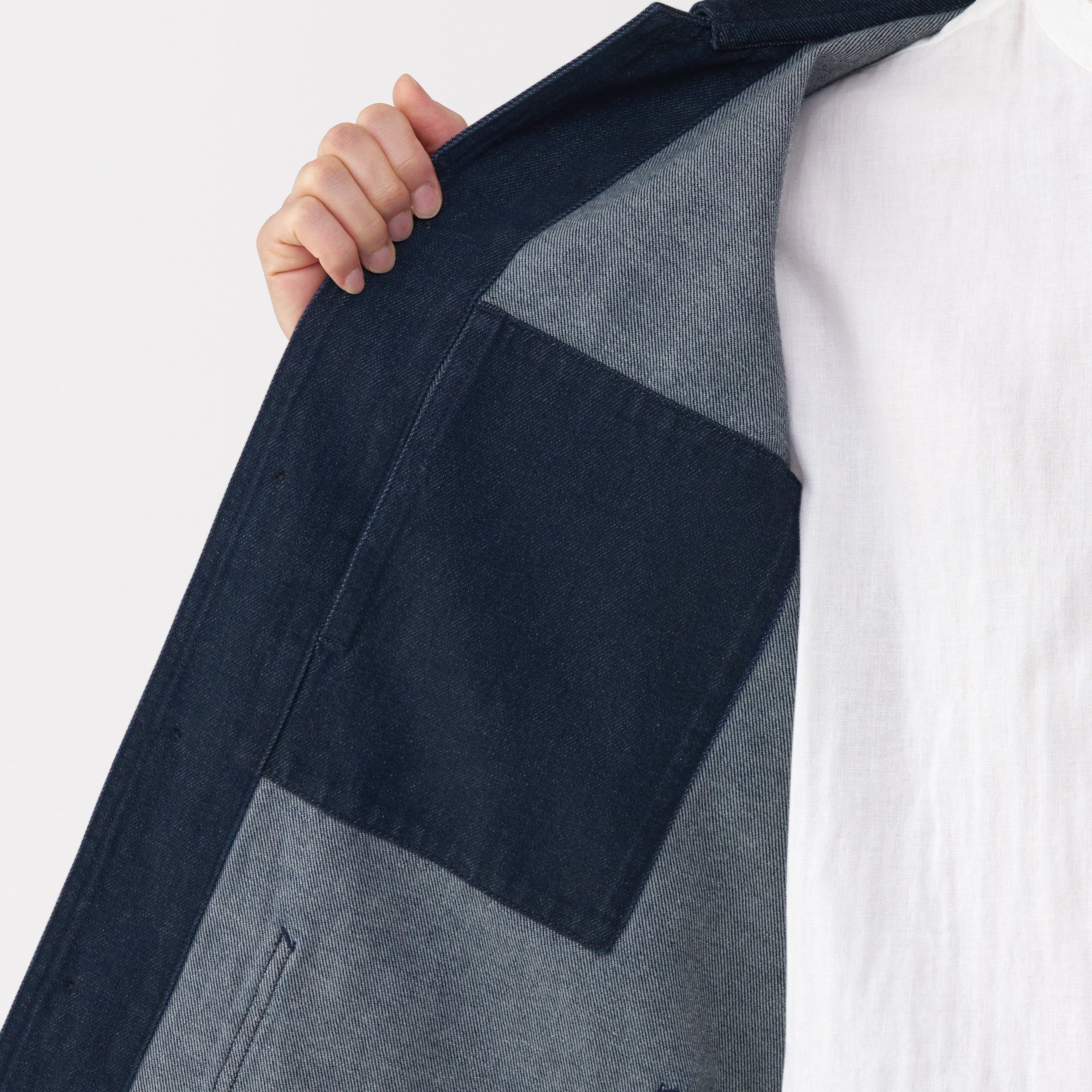  Men's Kapok Blend Denim Coverall Jacket、mySite、sugarbowlscore