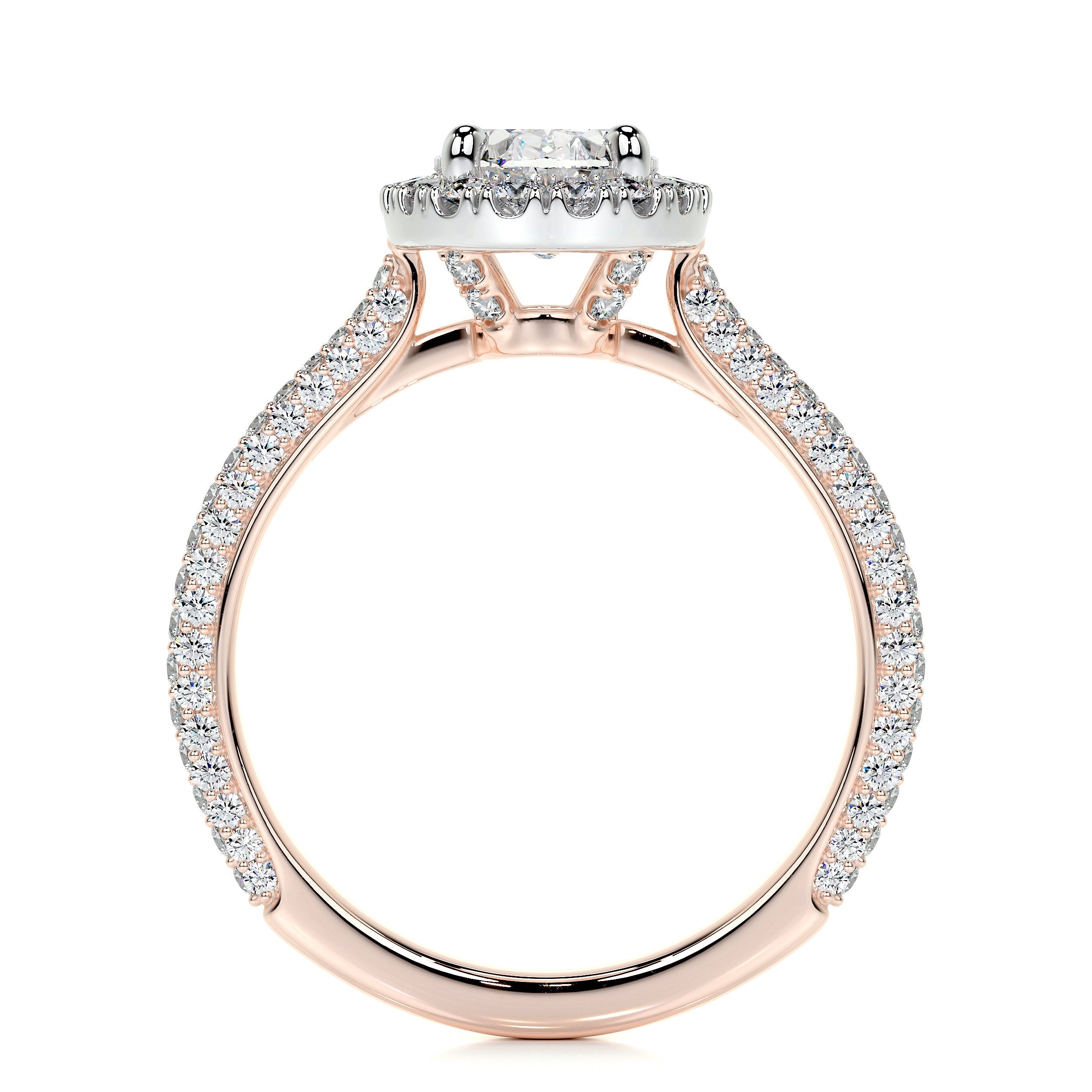 Kinley Lab Grown Diamond Ring -14K Rose Gold、mySite、hinf8tx79
