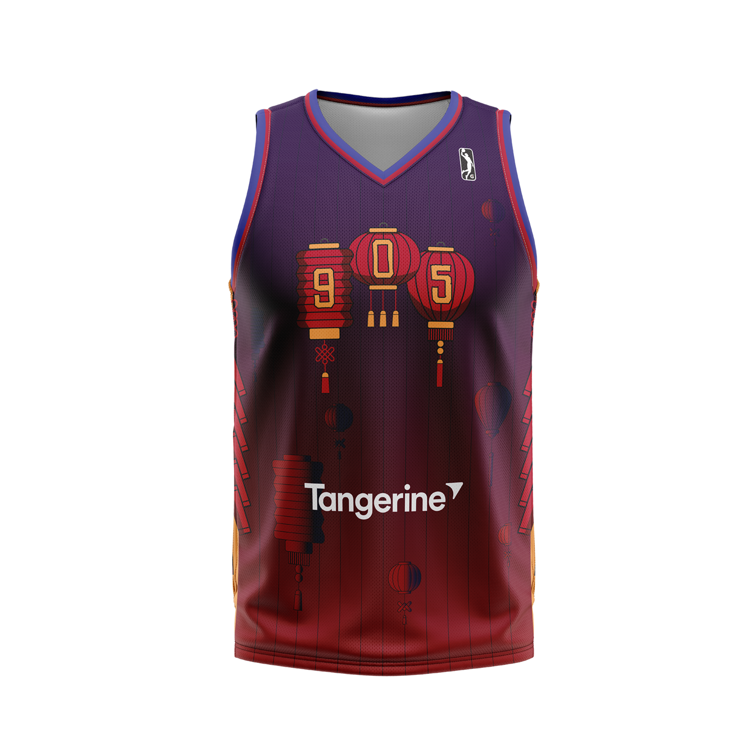 Raptors 905 Men's 2025 LNY Lantern Jersey、mySite、neckold