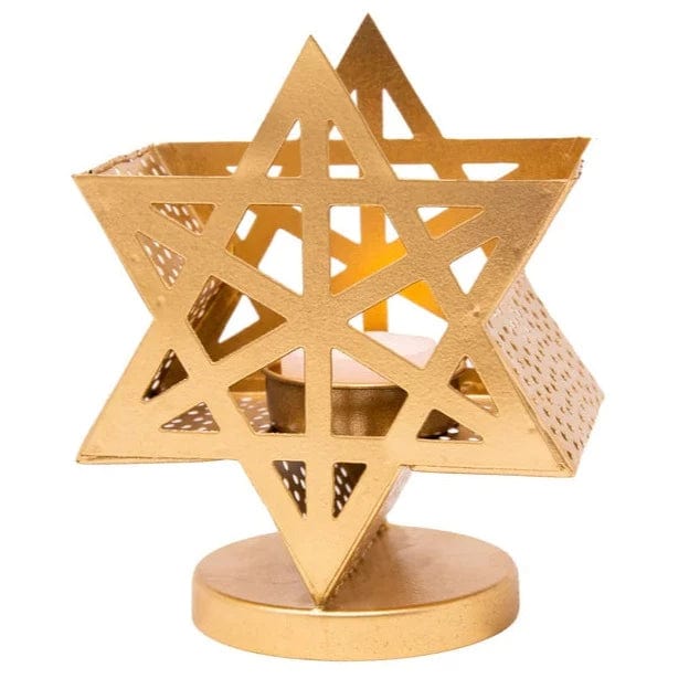 Yael Tealight Candle Holder - Star of David、mySite、topwebapps