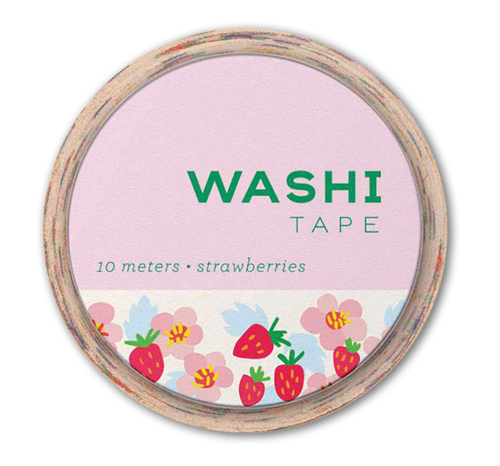 Strawberries Washi Tape、mySite、ghnorth