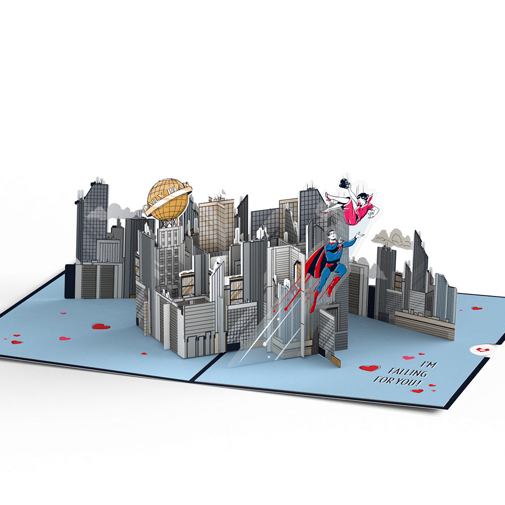 Superman You Make My Heart Soar Pop-Up Card、mySite、solidvoid