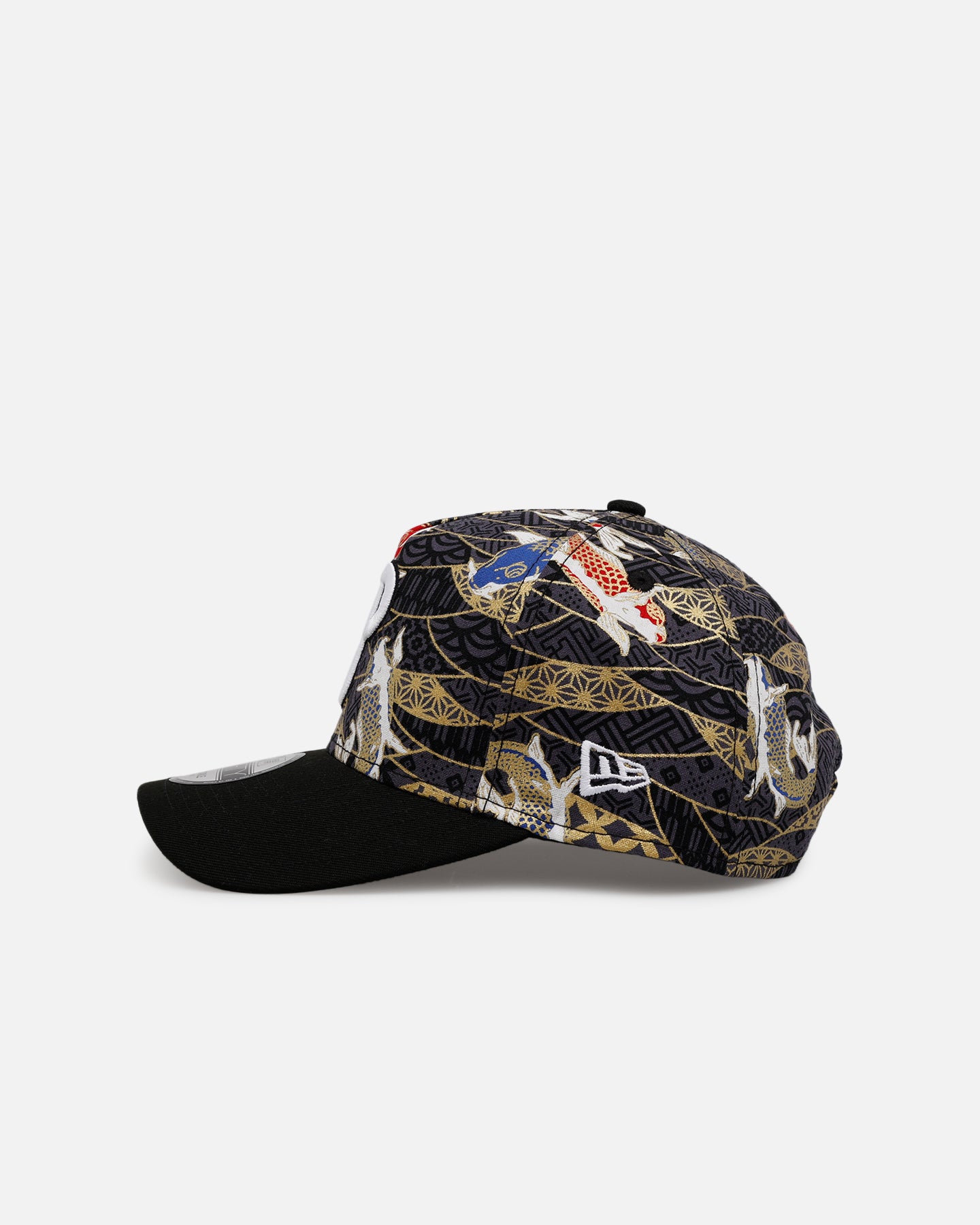 New Era Philadelphia Phillies 'Koi' 9FORTY A-Frame Snapback Black/Multi-Colored、mySite、zt4zffjzw