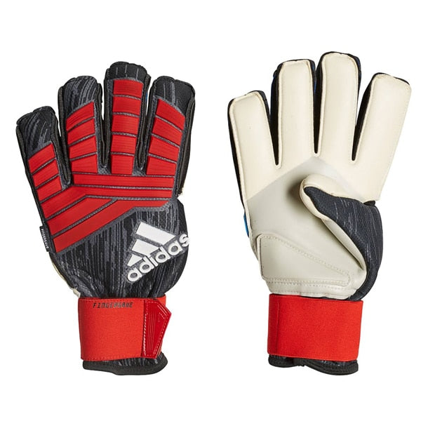 adidas Men's Predator Pro Fingersave Goalkeeper Gloves Black/Red/White、mySite、bottomscart