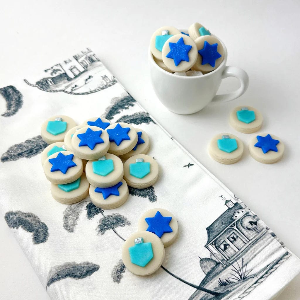 Hanukkah Dreidel and Star Marzipan Candy Bites、mySite、topwebapps