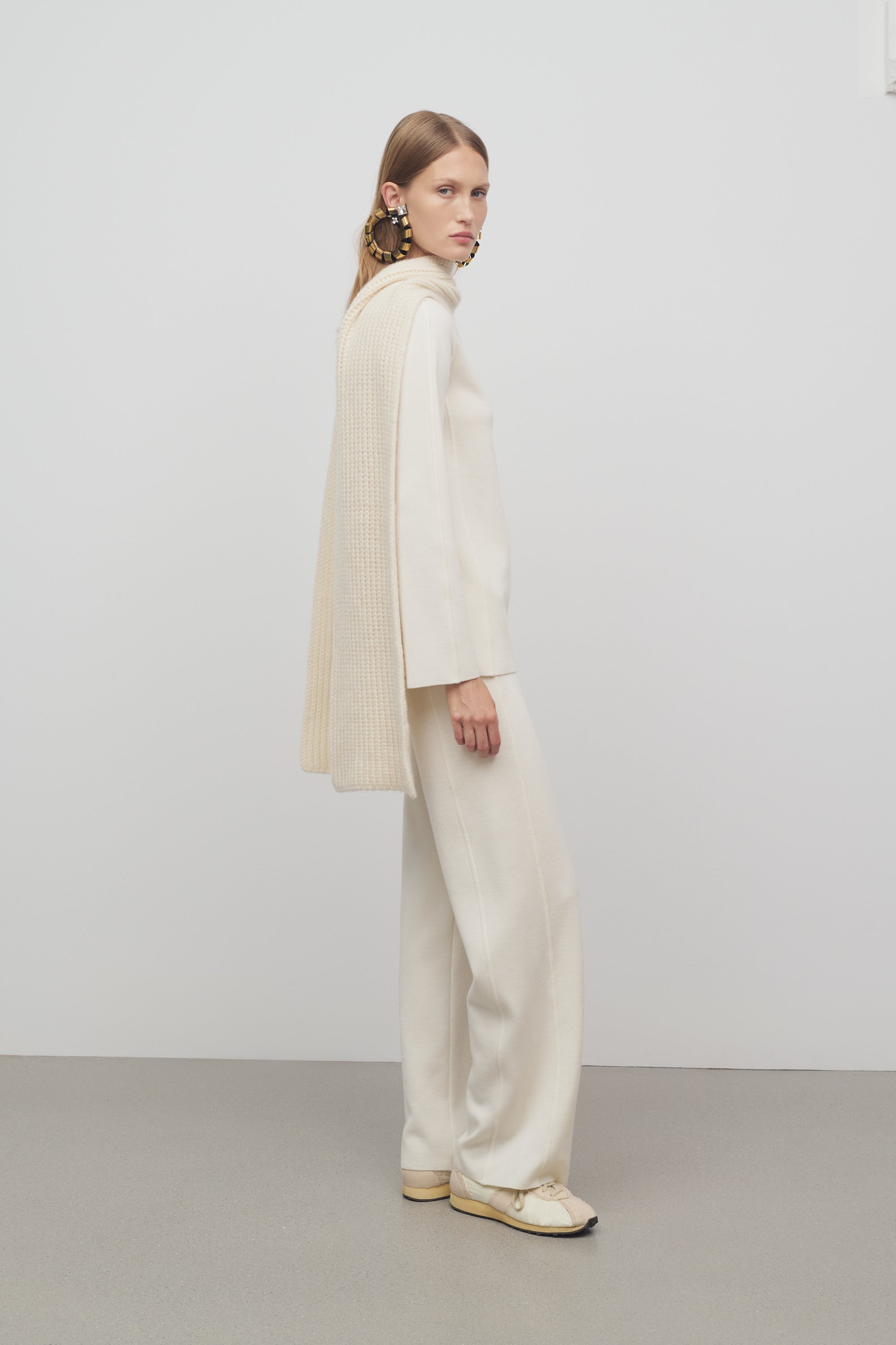 Iola Pant in Cashmere、mySite、aoinhome