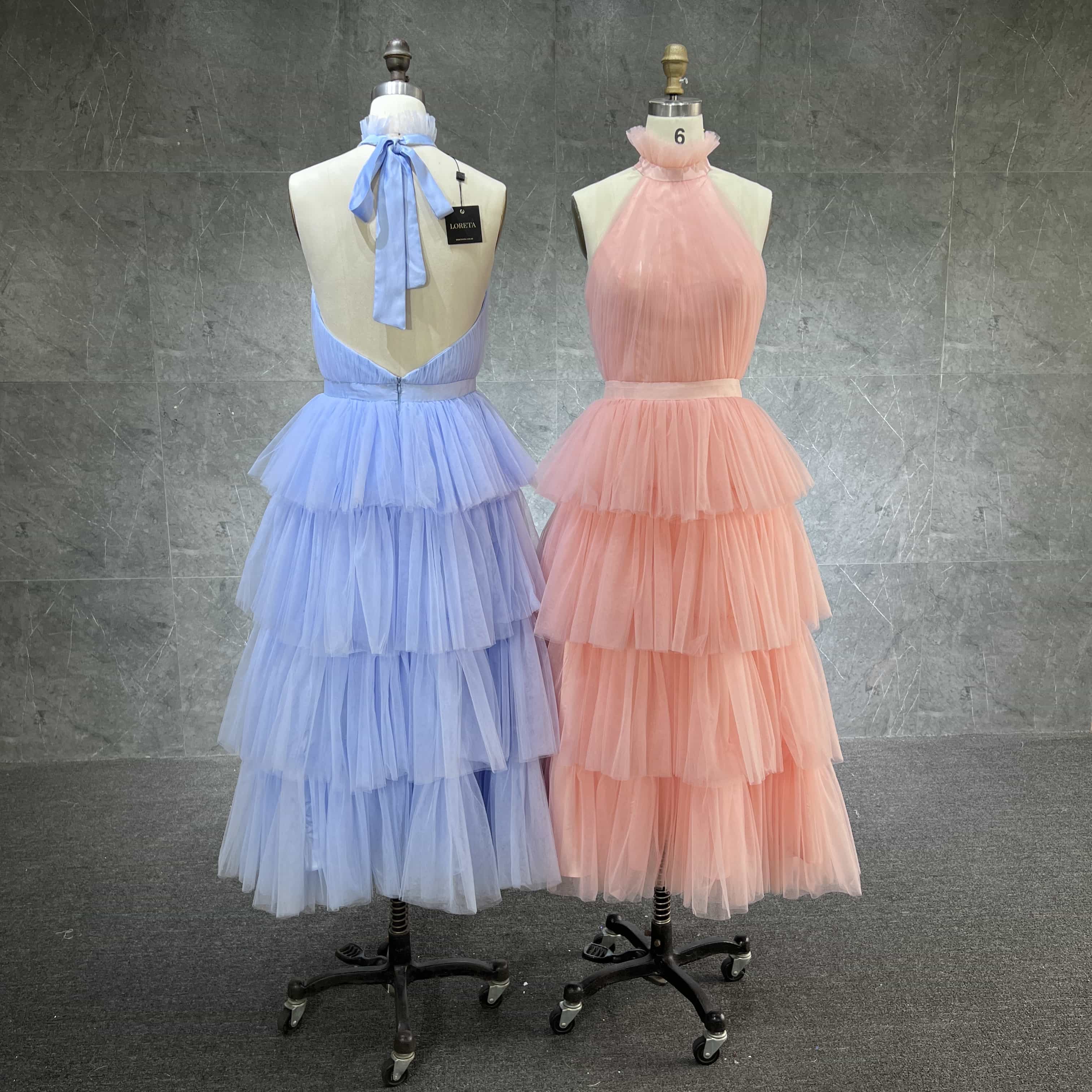  Soft Petal Tulle Dress (Sky Blue)、mySite、merchandisen