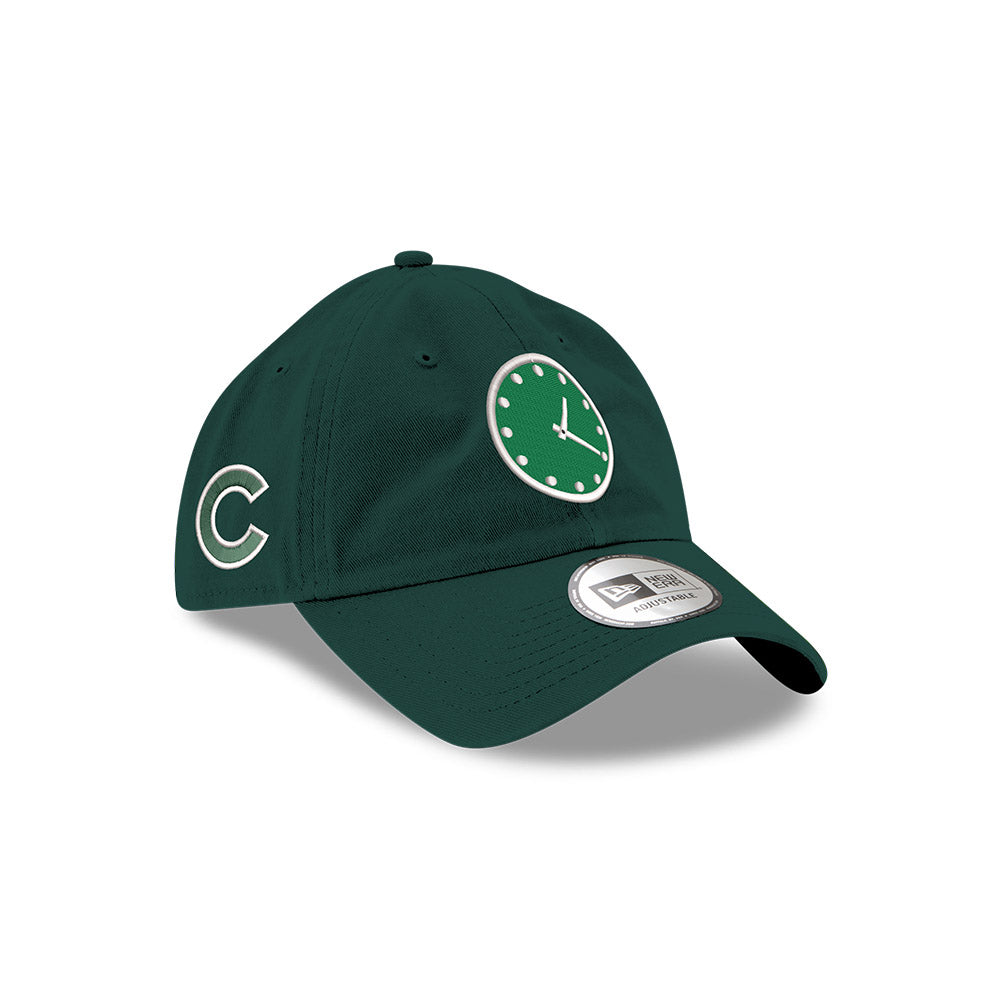 Chicago Cubs New Era 9TWENTY Green Wrigley Field Clock Hat、mySite、vikingsvslions