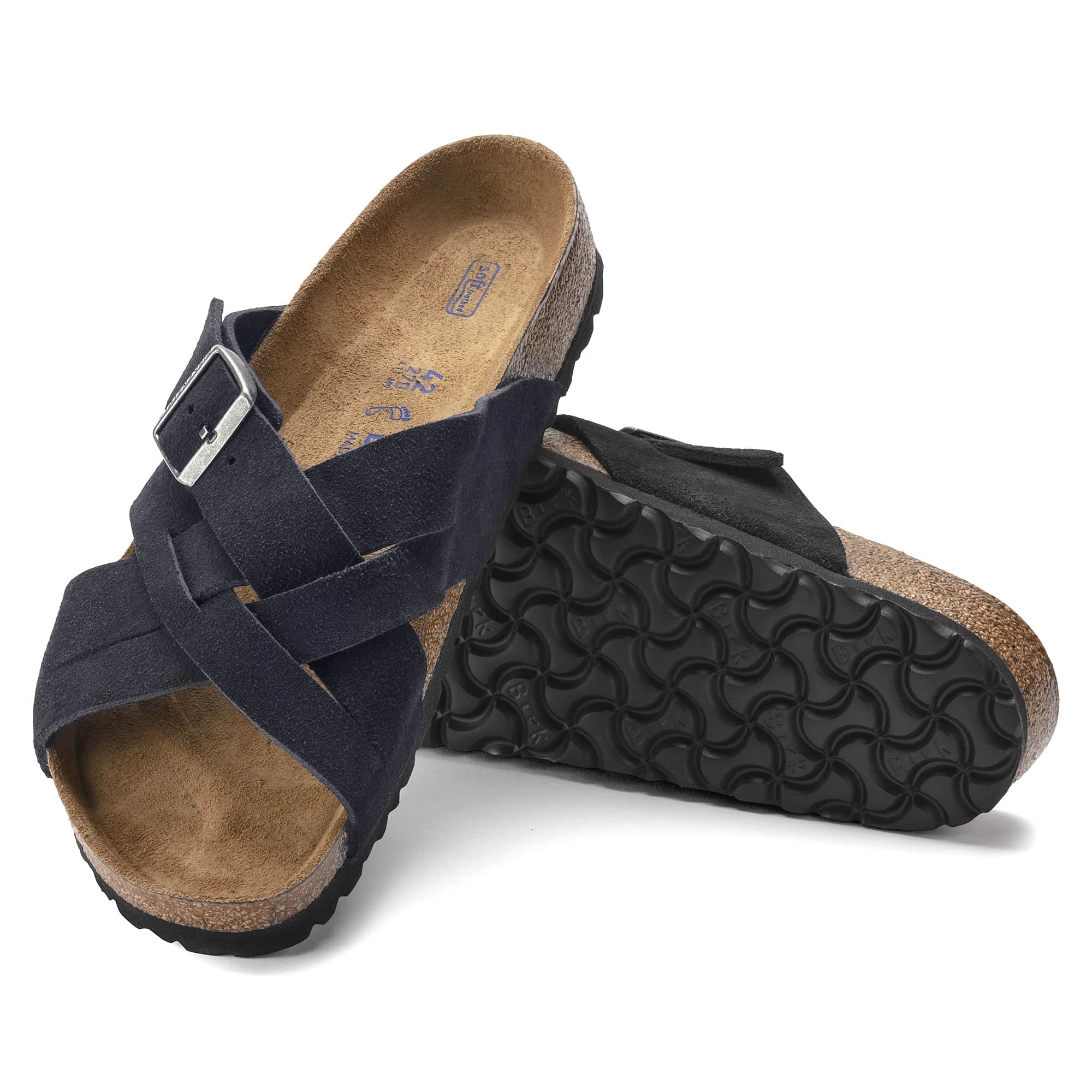Lugano Soft Footbed Suede Leather、mySite、gtrtttuynbv