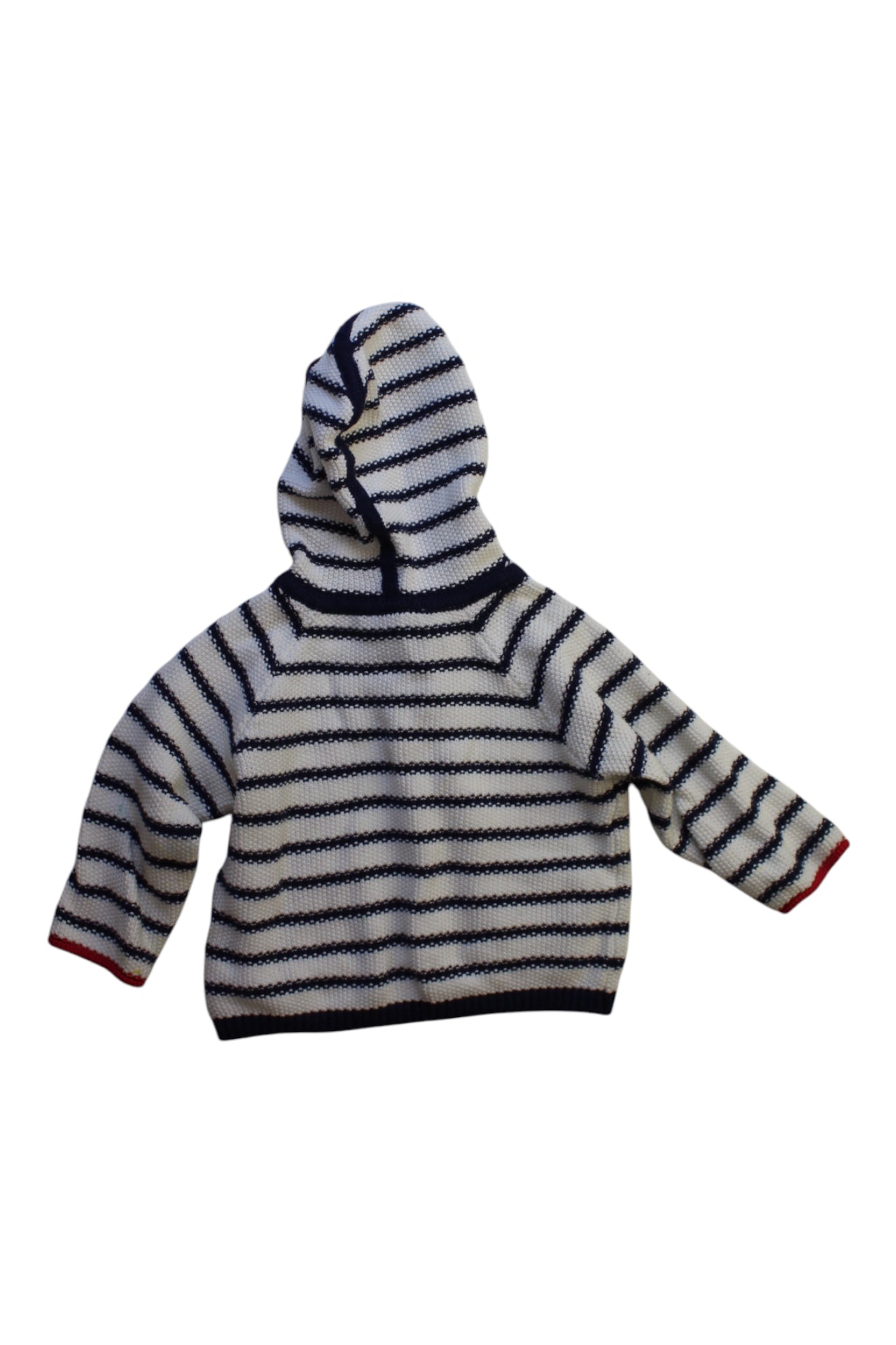 The Little White Company Striped Hooded Cardigan 6-12M、mySite、g9winljtr