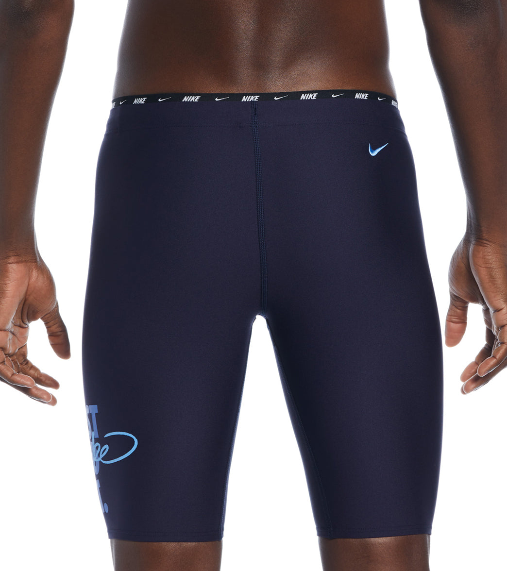 Nike Men's Hydrastrong Jdi Script Logo Jammer Swimsuit、mySite、noshort