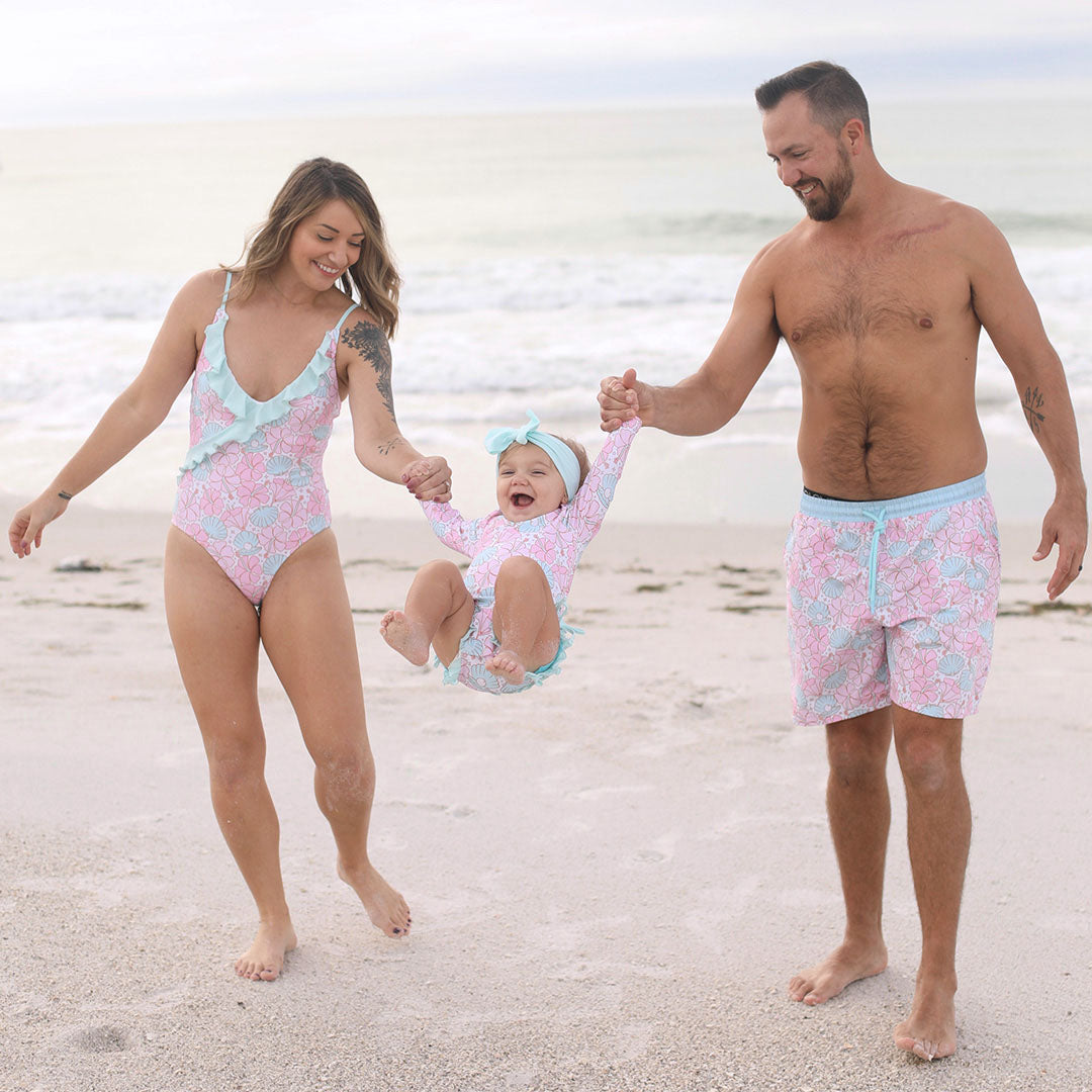  Women's Ruffled One-Piece Swimsuit | All Prints、mySite、layawaytickets