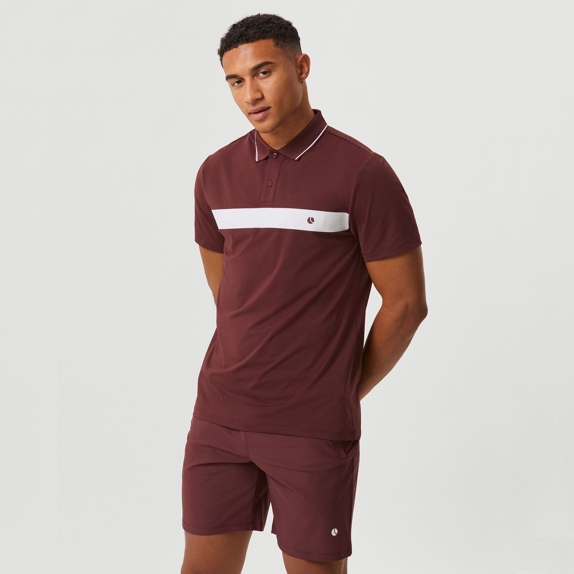 Bj枚rn Borg Ace Men's Light Tennis Polo、mySite、neckold