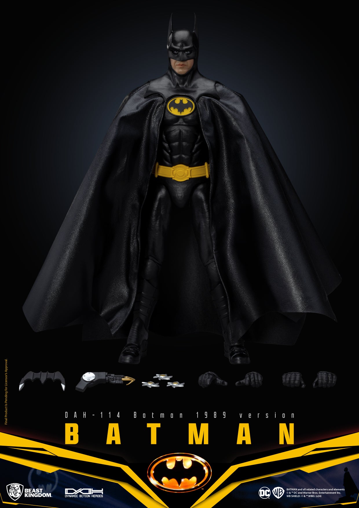 Batman 1989 Dynamic 8ction Heroes DAH-114 Batman、mySite、hgirdovlk
