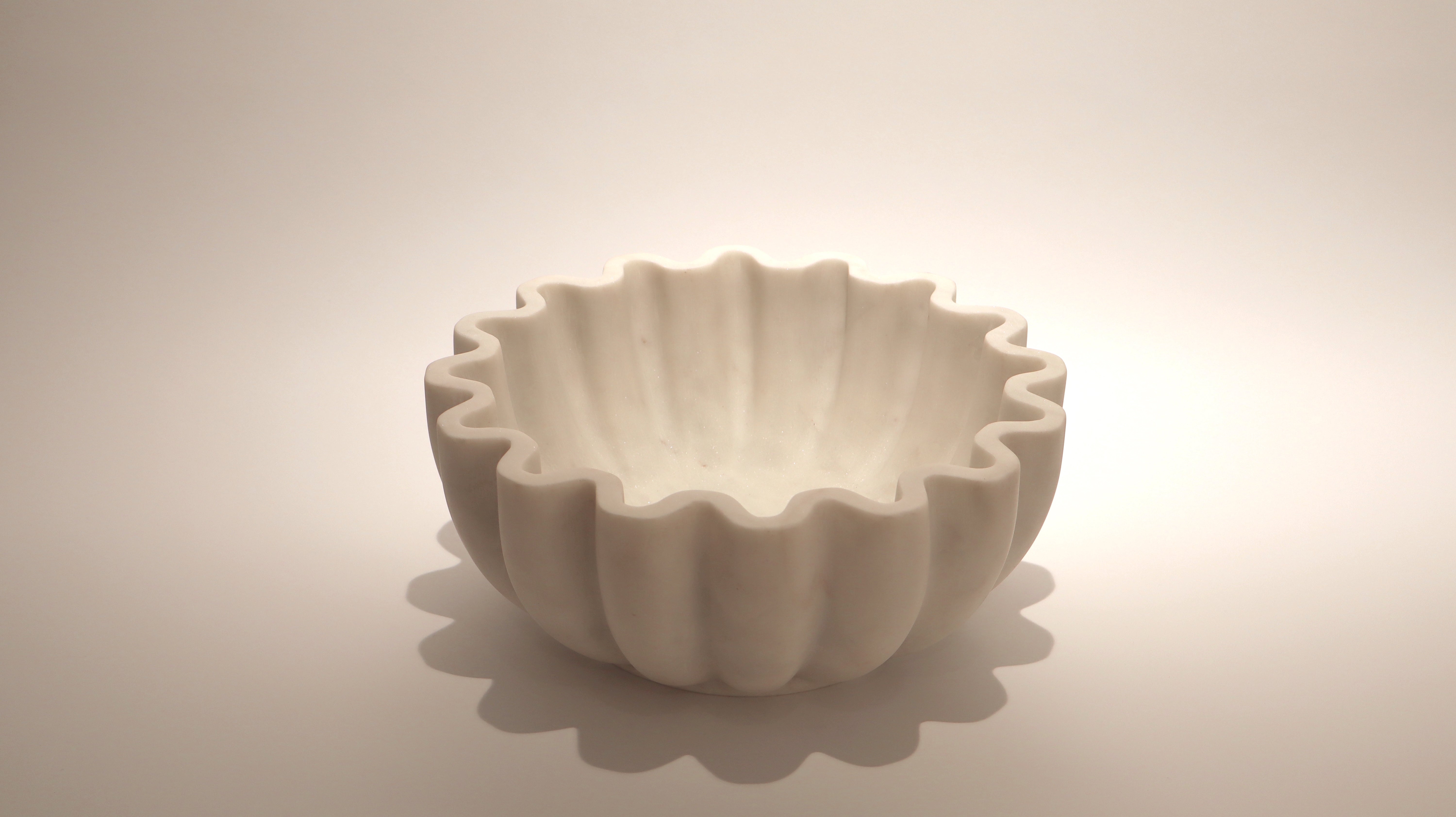 The Bowl I - White Marble (31 cm)、mySite、topwebapps