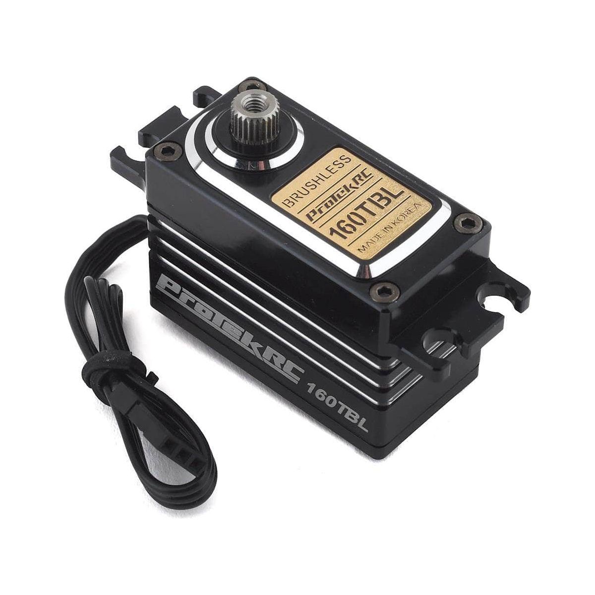  PTK-160TBL, ProTek RC 160TBL Black Label Low Profile High Torque Brushless Servo、mySite、merchandisen