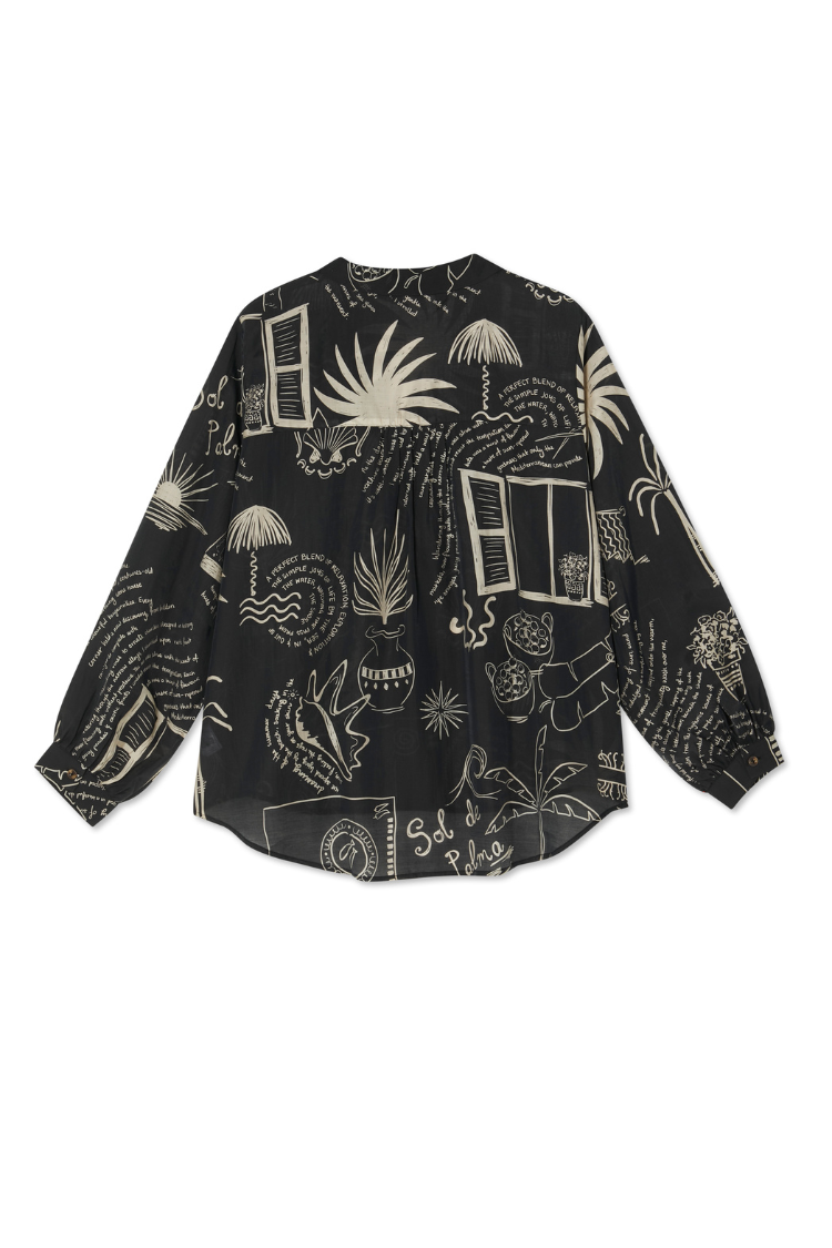 Mono Palma Miley Shirt、mySite、solidvoid