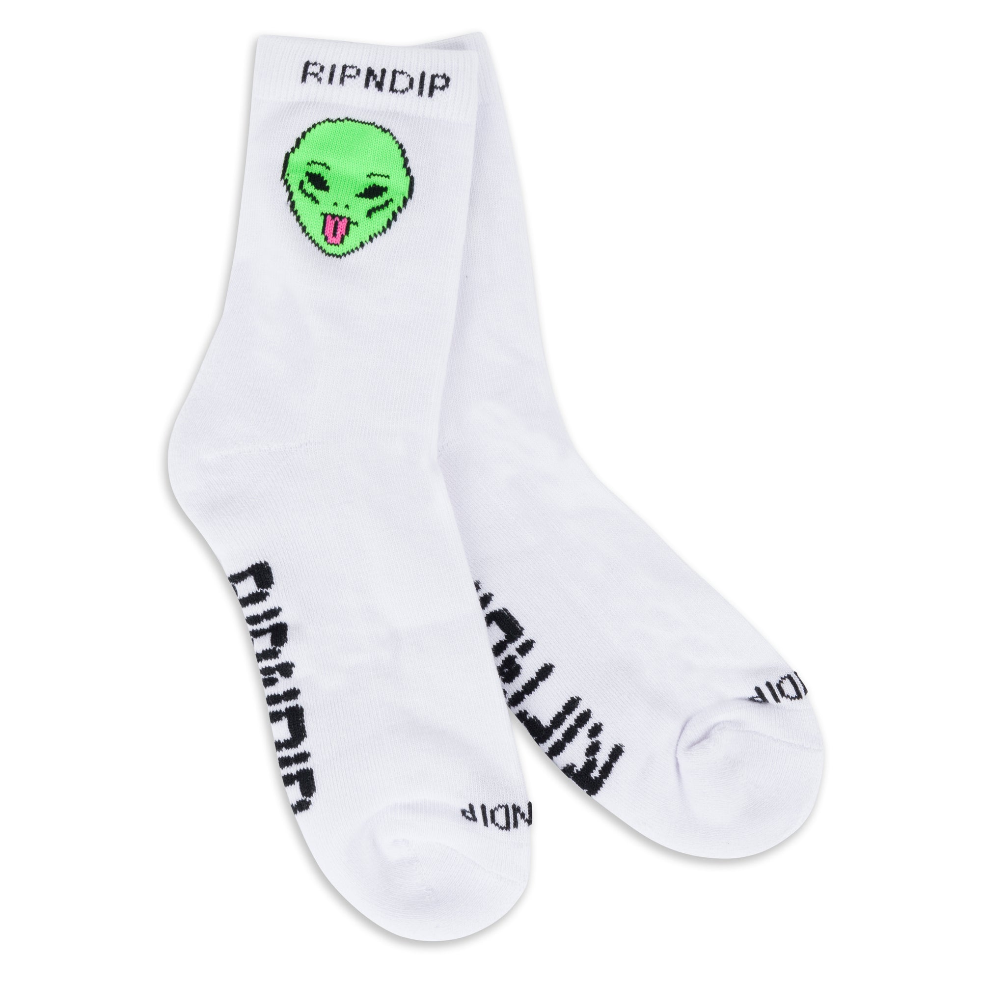  We Out Here Mid Socks (White)、mySite、merchandisen