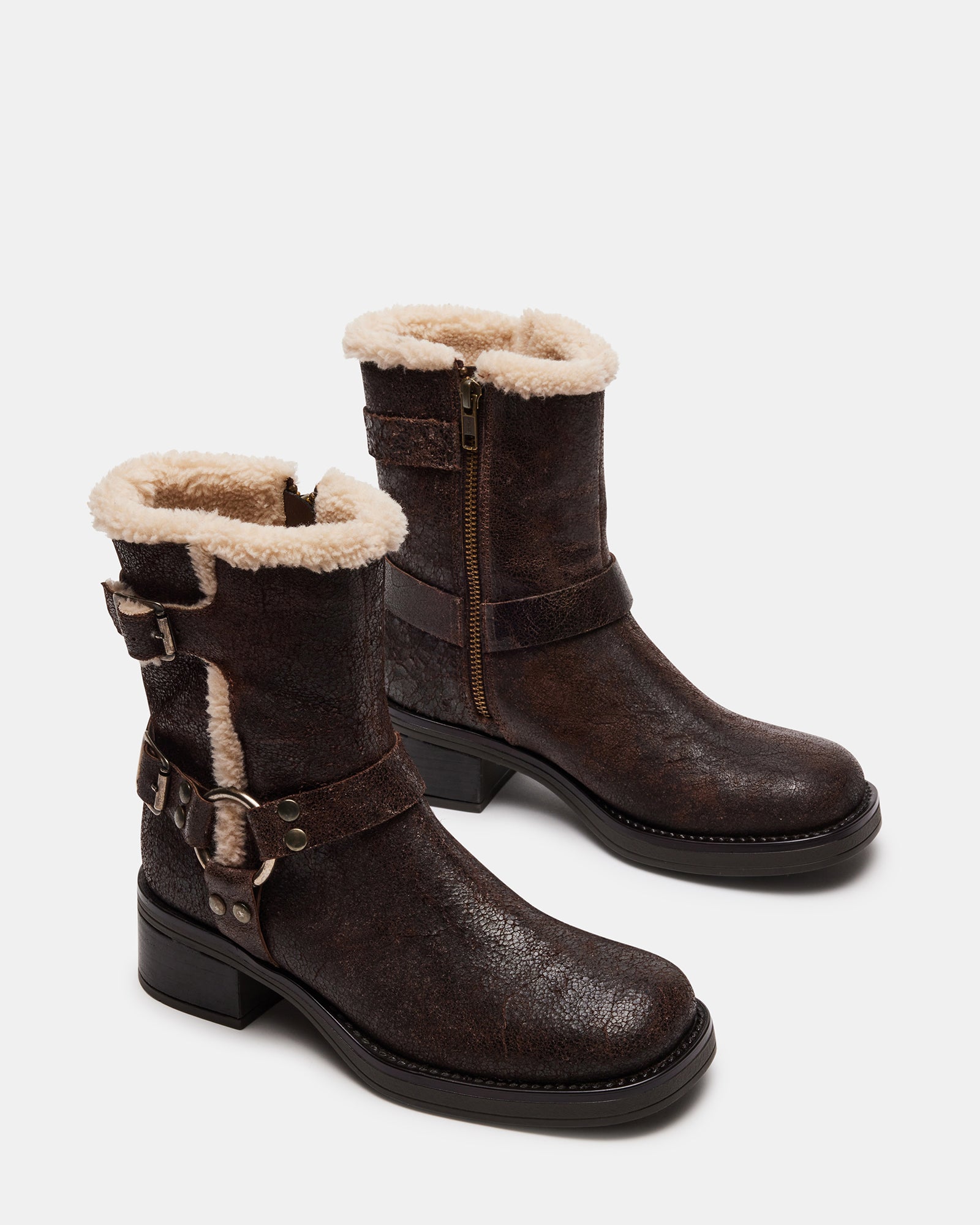 BRIXTON FUR BROWN DISTRESSED、mySite、gtrtttuynbv