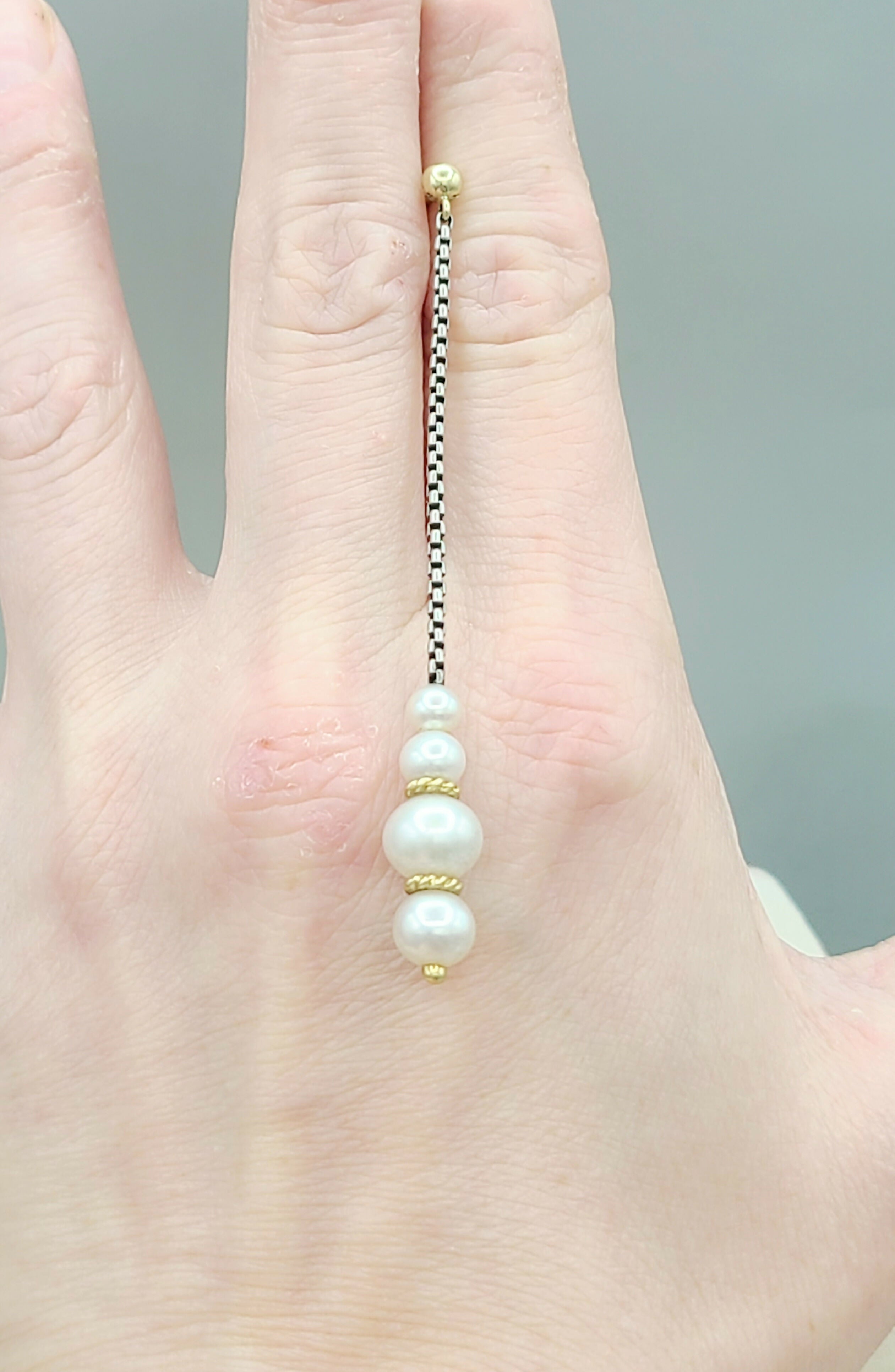 David Yurman聽Pearl聽Drop聽Gold聽Station聽Earrings、mySite、hinf8tx79