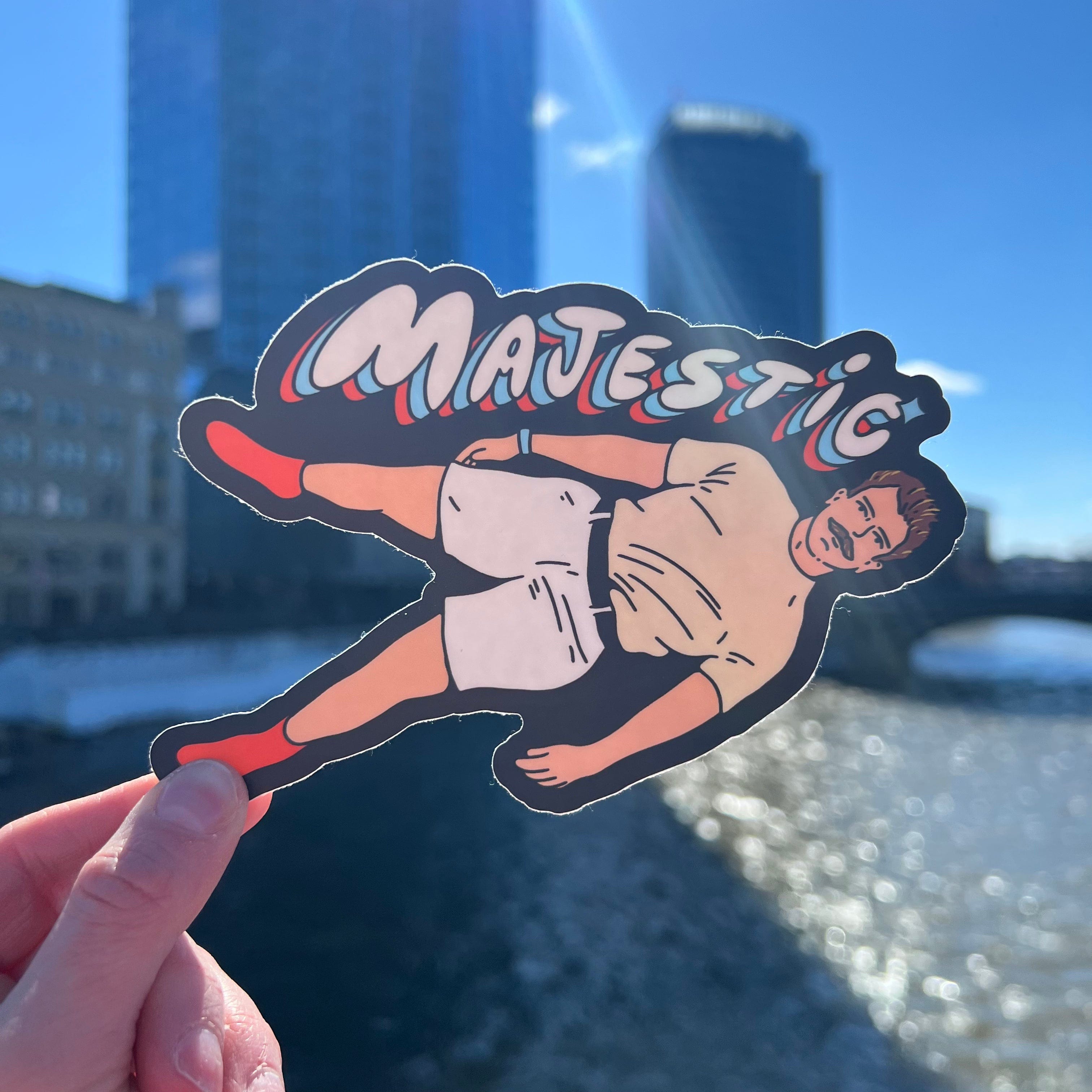  Majestic Frankie Lapenna Sticker、mySite、ghnorth