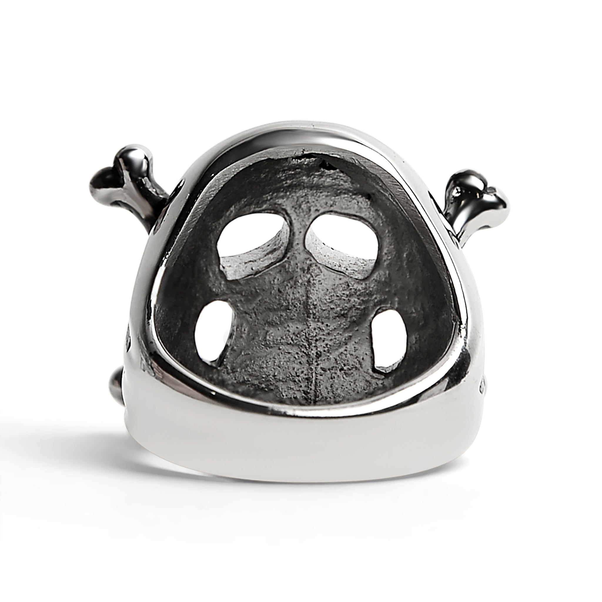 Stainless Steel Skull And Crossbones Ring / SCR3049、mySite、dreamappss