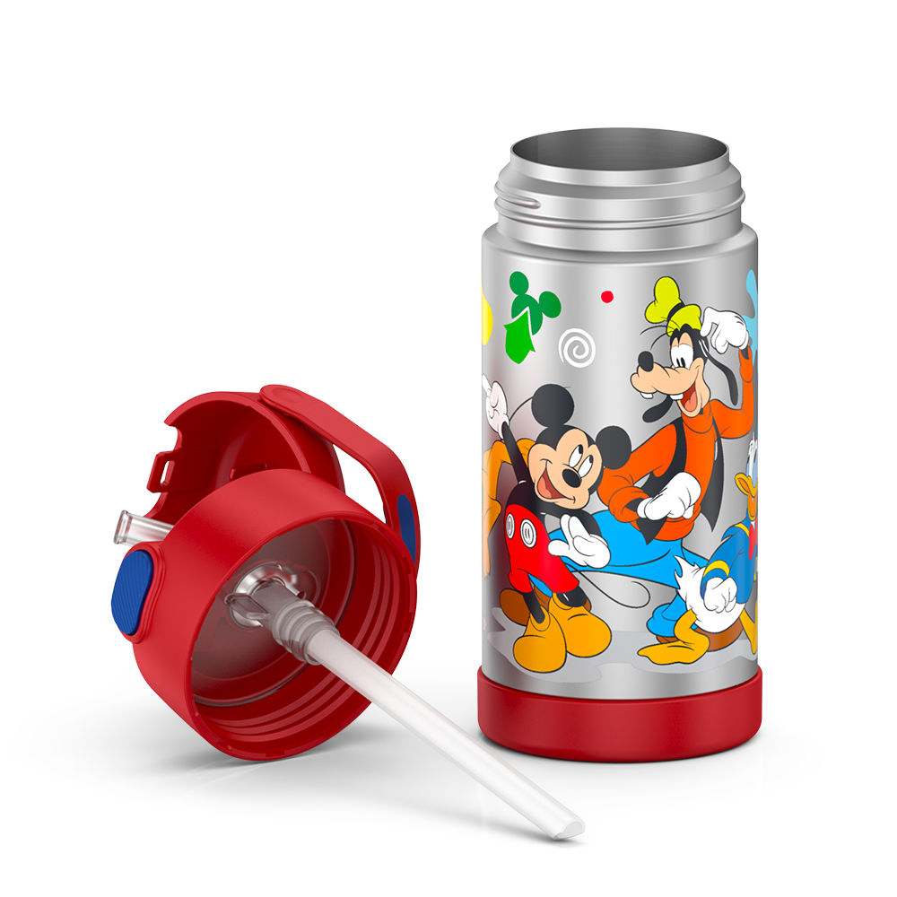 12oz FUNTAINER® WATER BOTTLE PRESCHOOL MICKEY、mySite、noshort