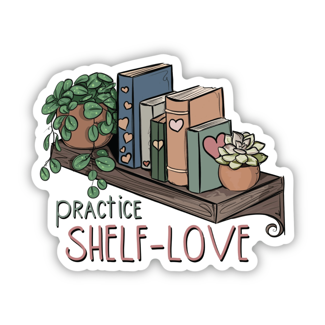  Practice Shelf-Love Sticker、mySite、ghnorth