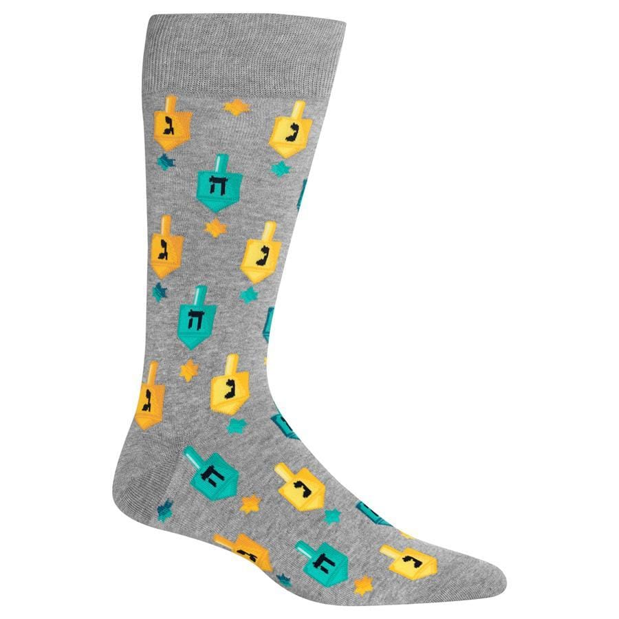 Men's Dreidel Crew Socks、mySite、topwebapps