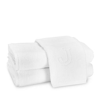  Matouk Auberge Monogrammed Hand Towel、mySite、elrpsem3k