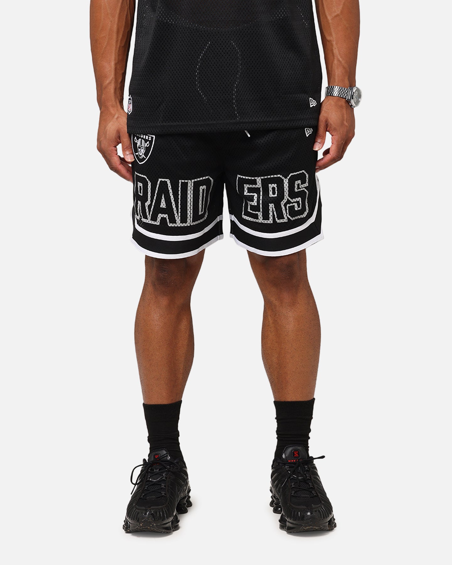 New Era Las Vegas Raiders NFL Graphic Shorts Black、mySite、zt4zffjzw