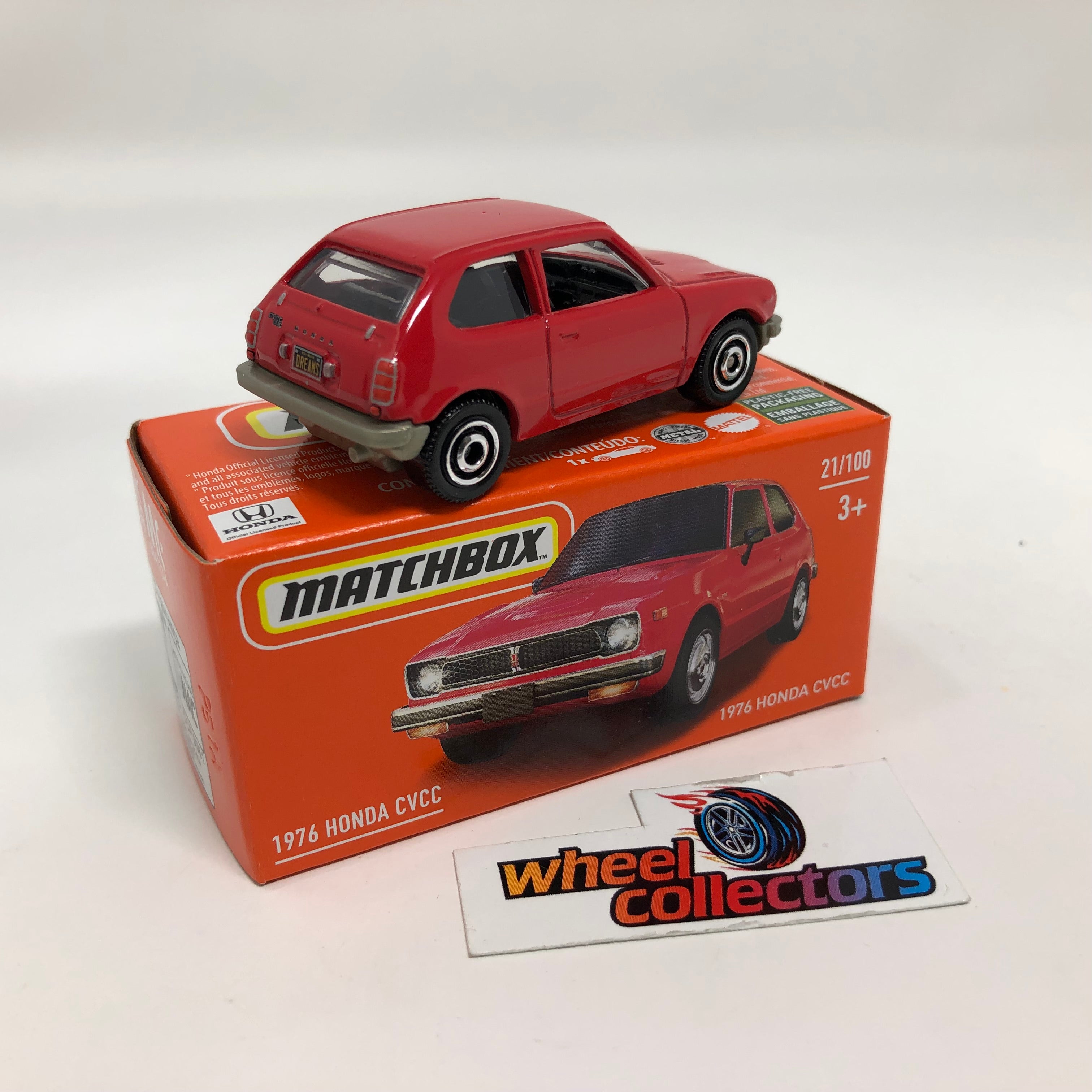 1976 Honda CVCC * POWER GRABS 2022 Matchbox Case B Release、mySite、hgirdovlk
