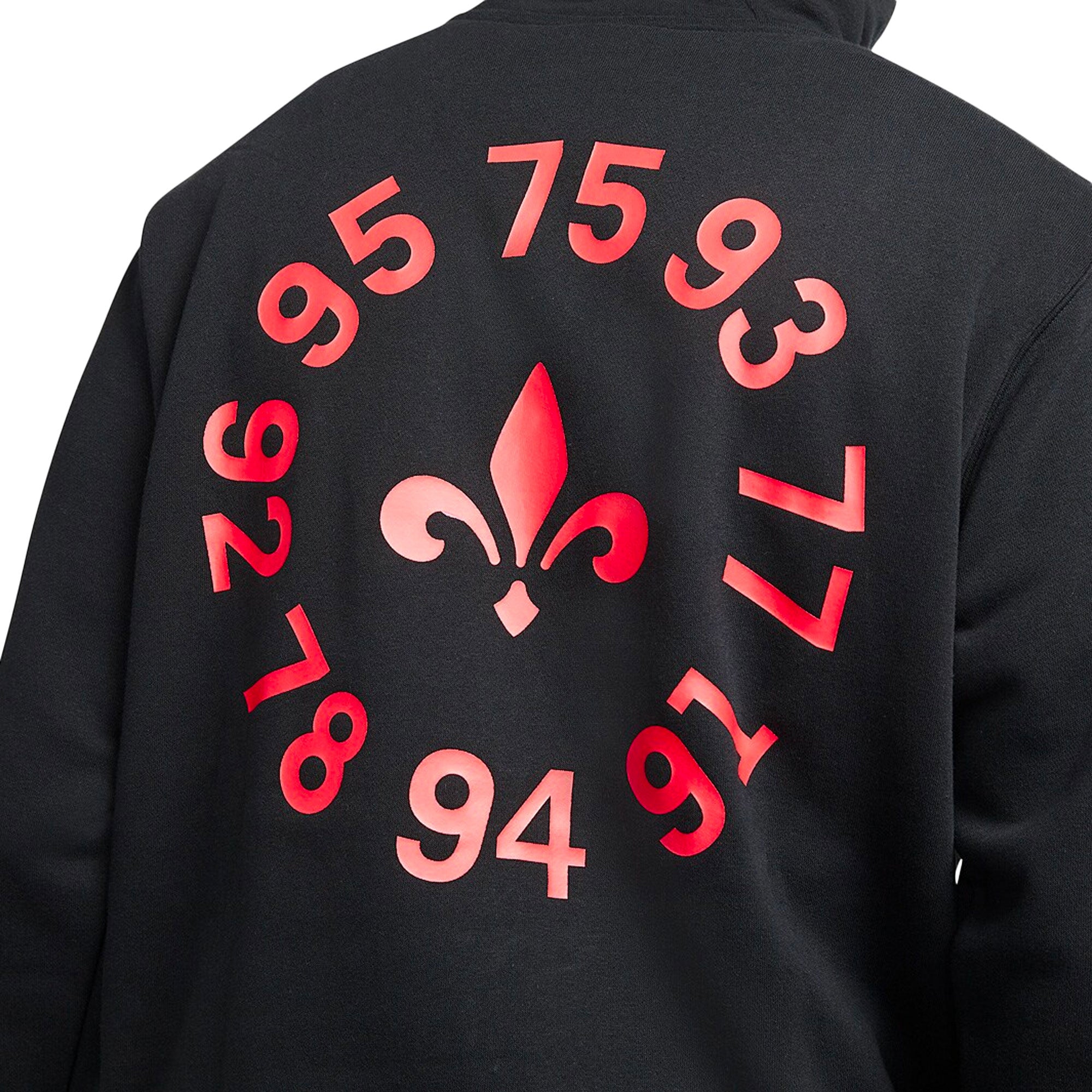 Nike Men's PSG 2021/22 Full Zip Club Hoodie Black/Siren Red、mySite、noshort