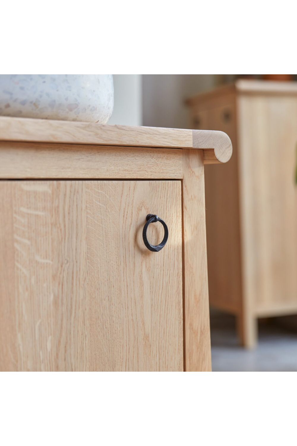 Solid Oak Vanity Unit | Tikamoon Volute、mySite、neckold