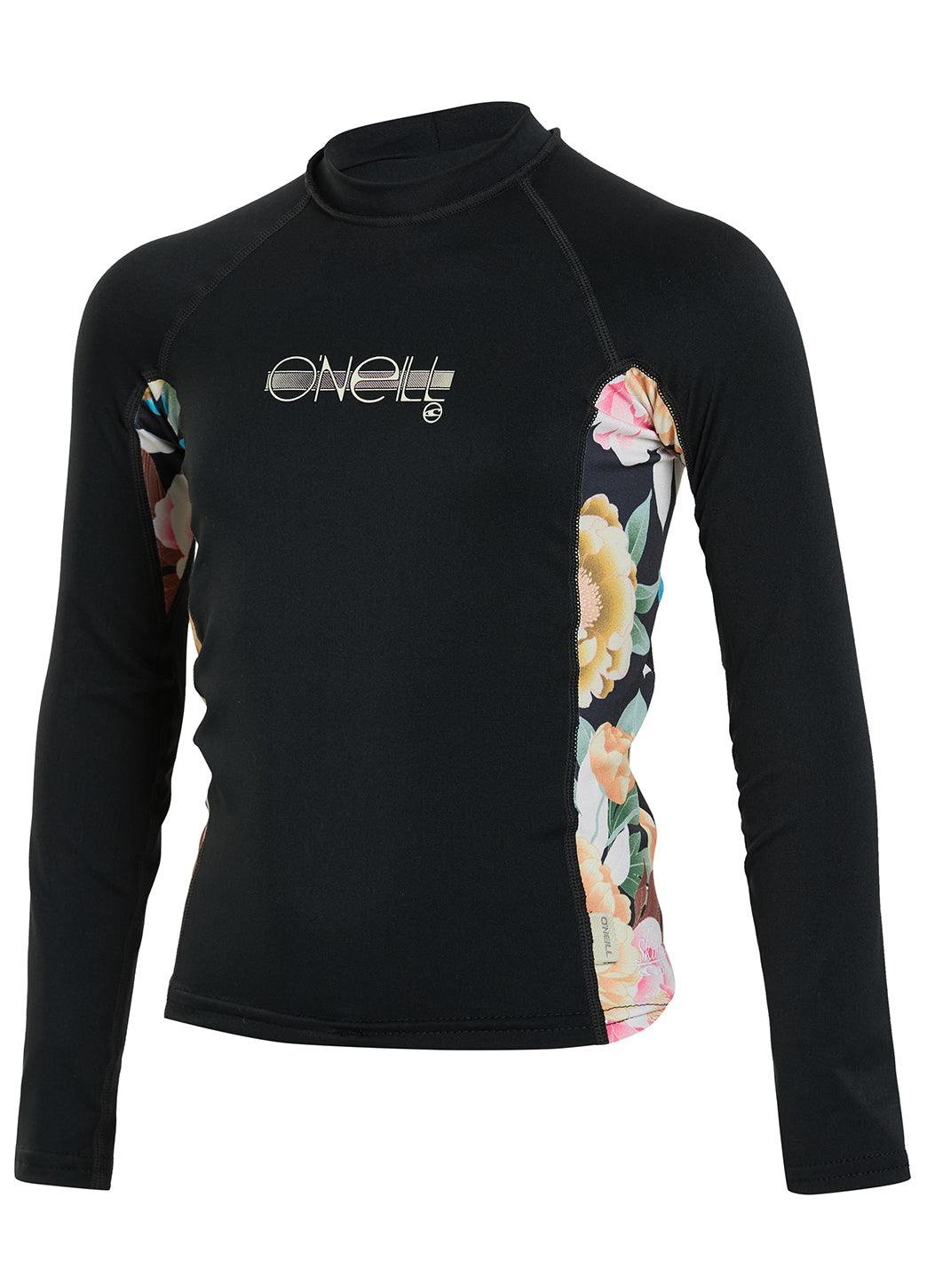 O'Neill Girls' Premium Skins Long Sleeve UPF 50 Rashguard (Little Kid, Big Kid)、mySite、noshort