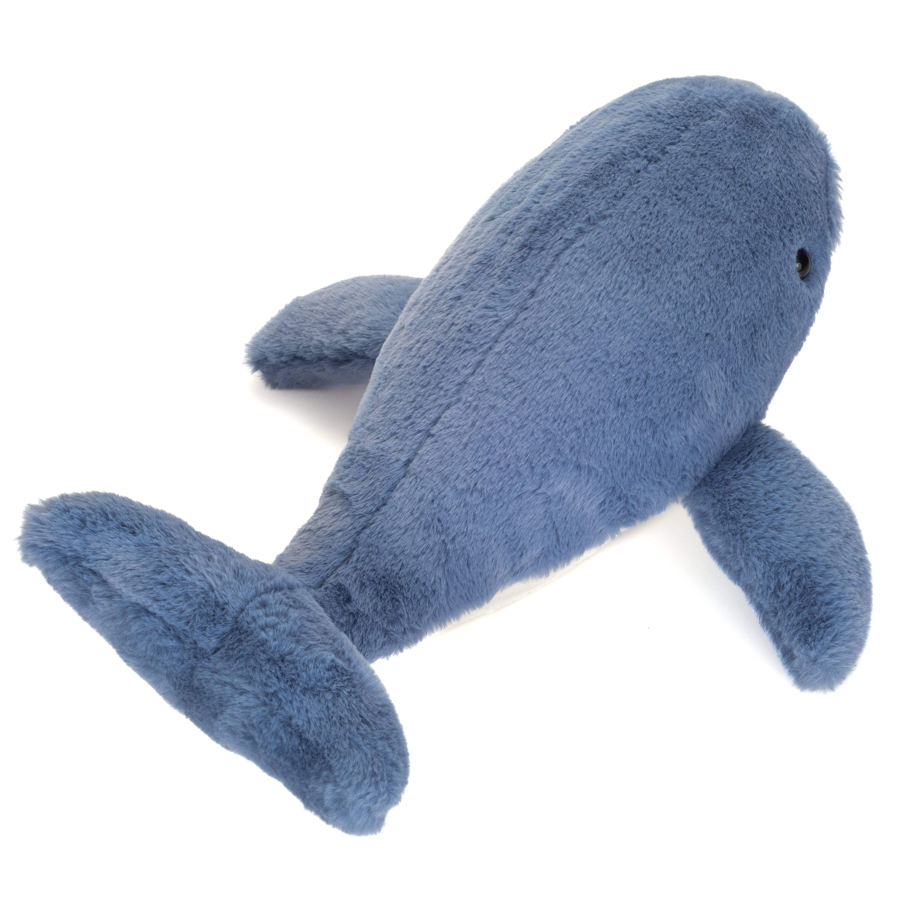 Plush Large Blue Whale 44 cm Plush Toy by Teddy Hermann -、mySite、g9winljtr