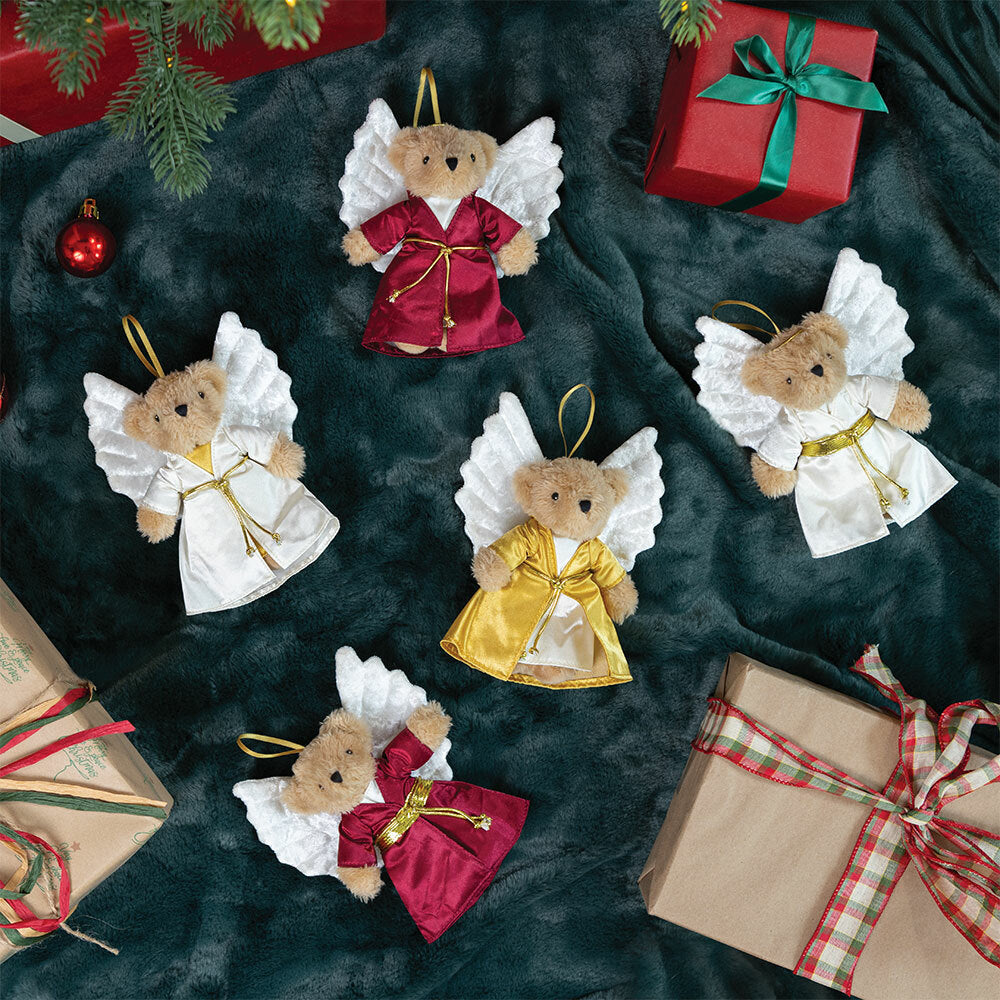 4 In. Angel Christmas Ornaments - Set of 5、mySite、g9winljtr