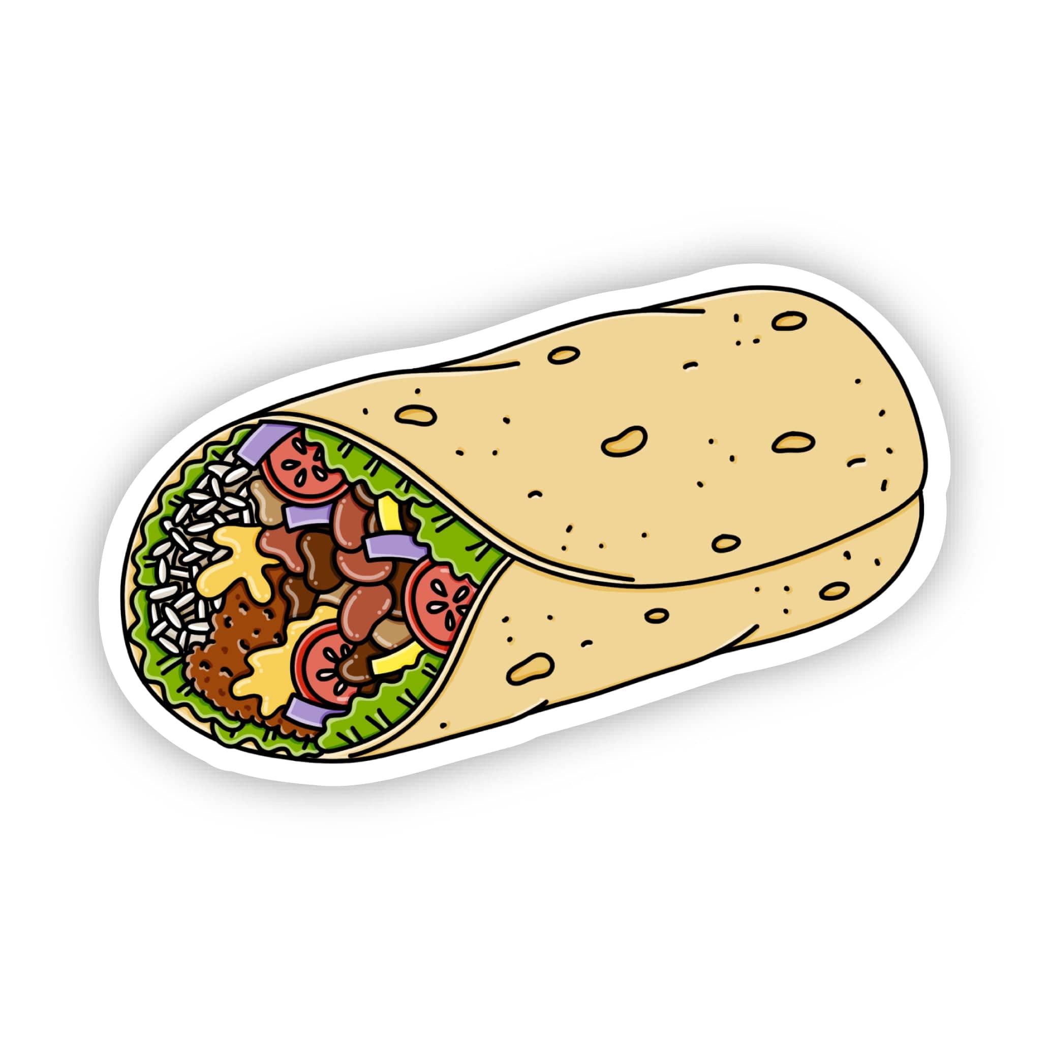  Burrito Sticker、mySite、ghnorth