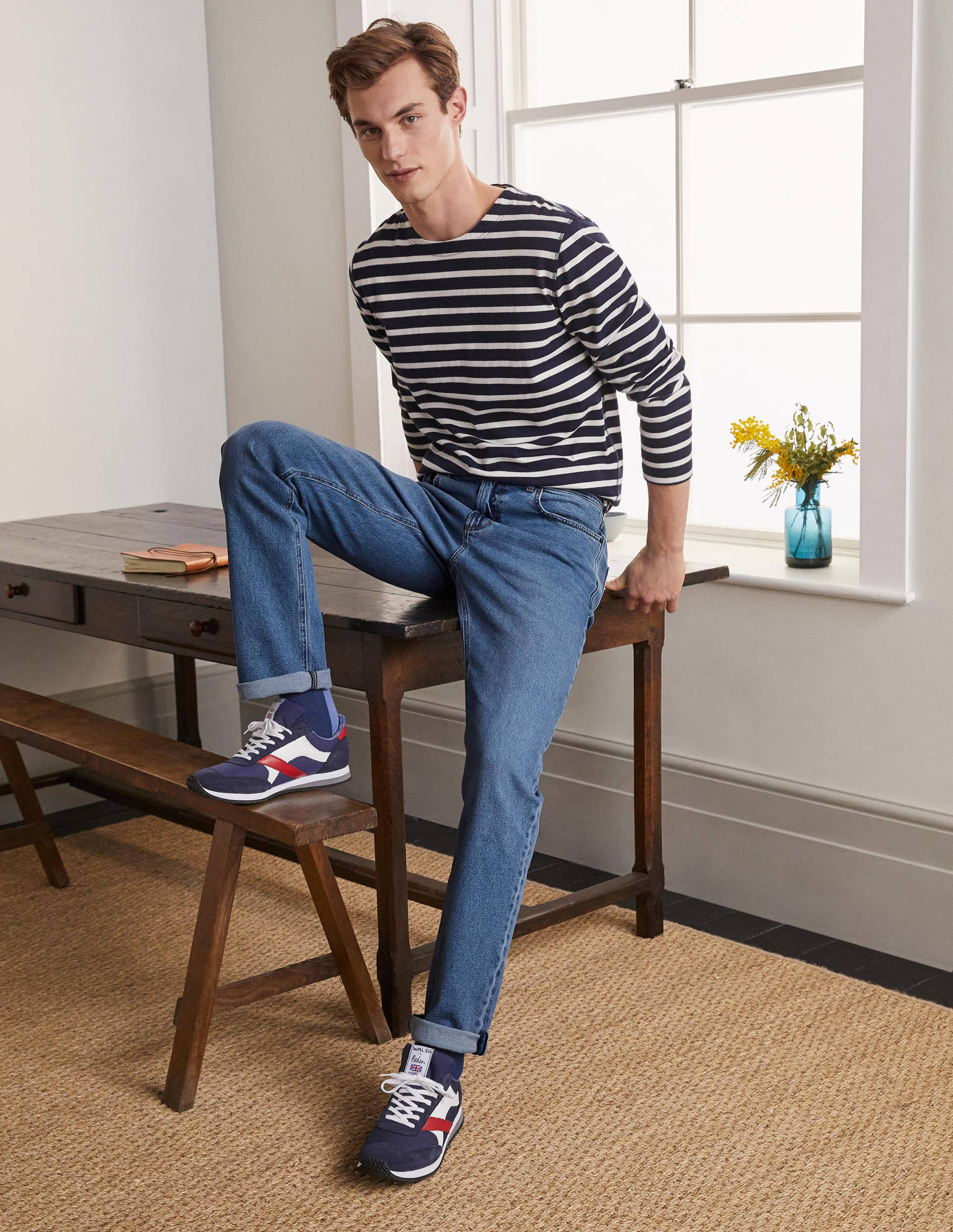  Straight Leg Jeans-Light Rinse、mySite、ashleygrahame