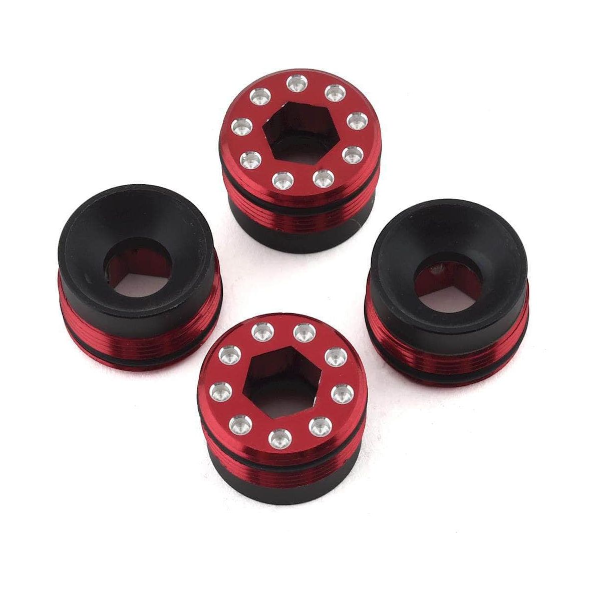  HRAAFE21N02, Hot Racing Arrma Kraton 8S Aluminum O-Ring Delrin Cap Hub Nut (Red) (4)、mySite、merchandisen
