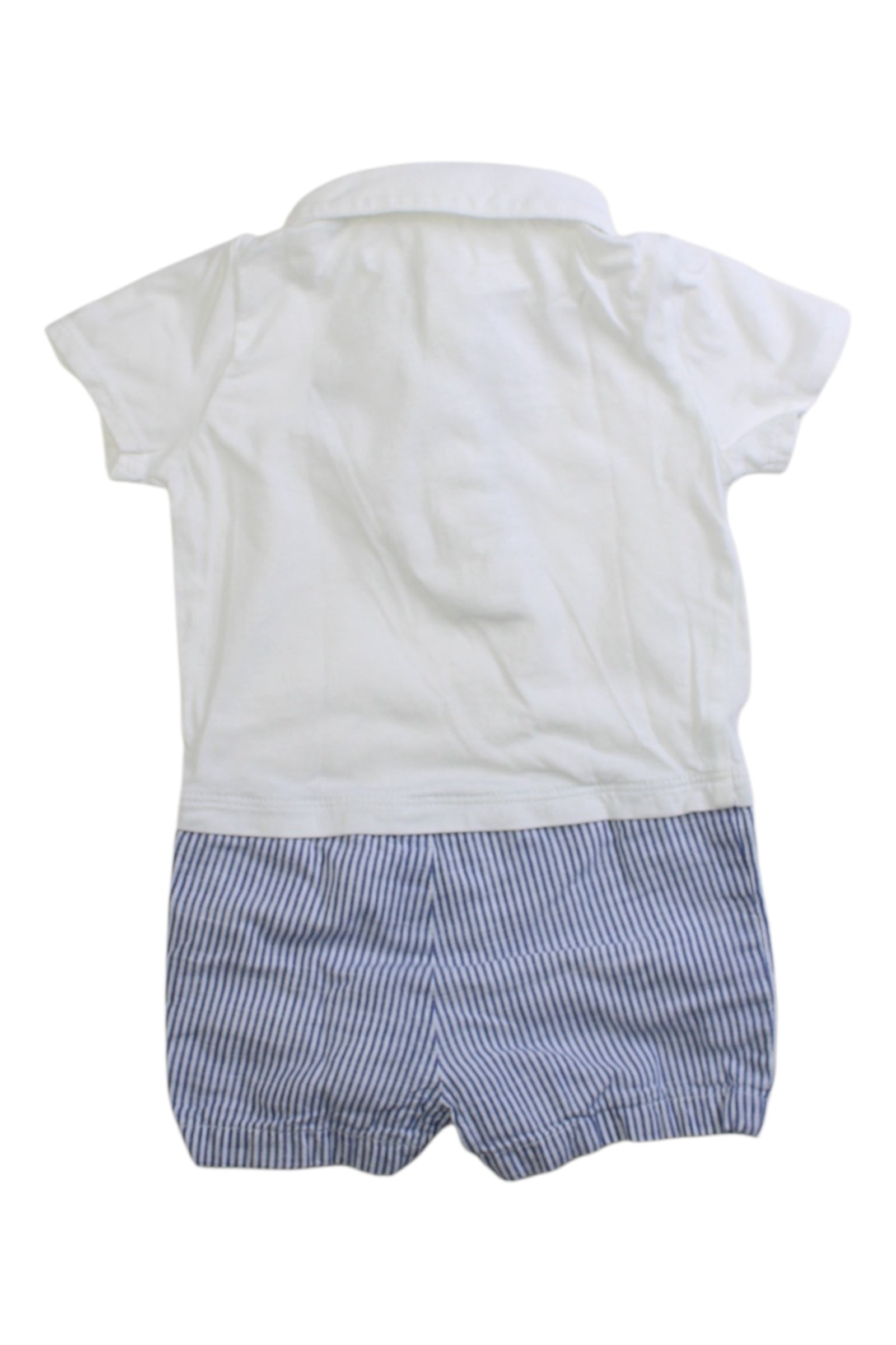 Carr茅ment Beau Button Down Bodysuit 3-6M、mySite、g9winljtr