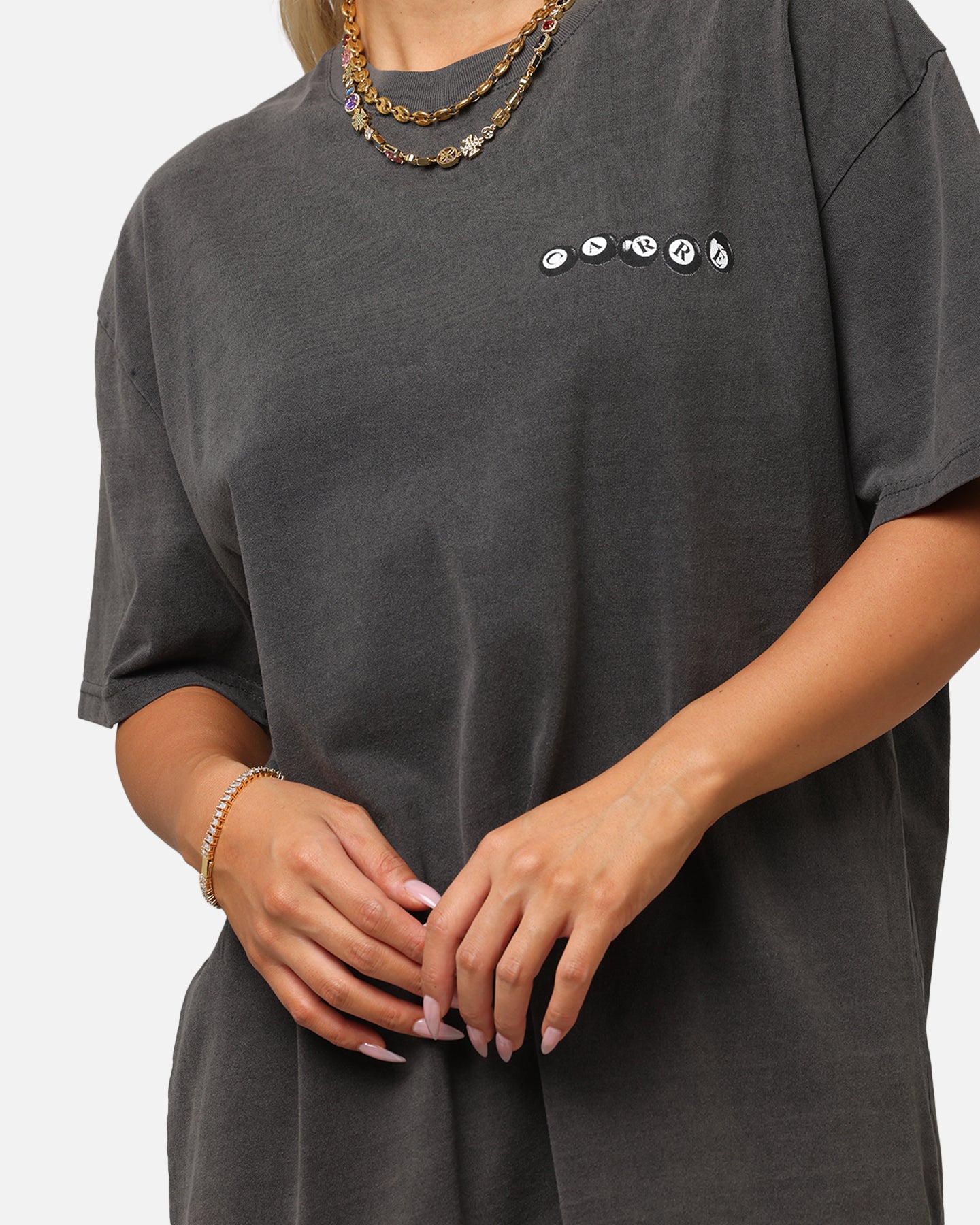 Carre Break T-Shirt Black Wash、mySite、zt4zffjzw