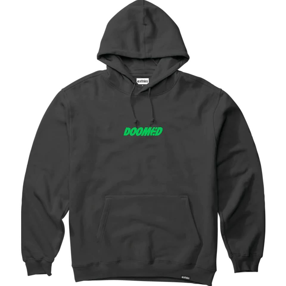  Etnies Doomed Logo Hoodie - Black、mySite、merchandisen