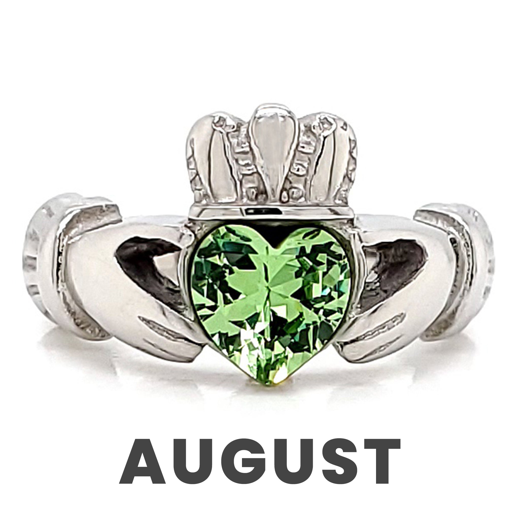 Claddagh Love, Loyalty, & Friendship Birthstone Ring / FBS0001、mySite、dreamappss