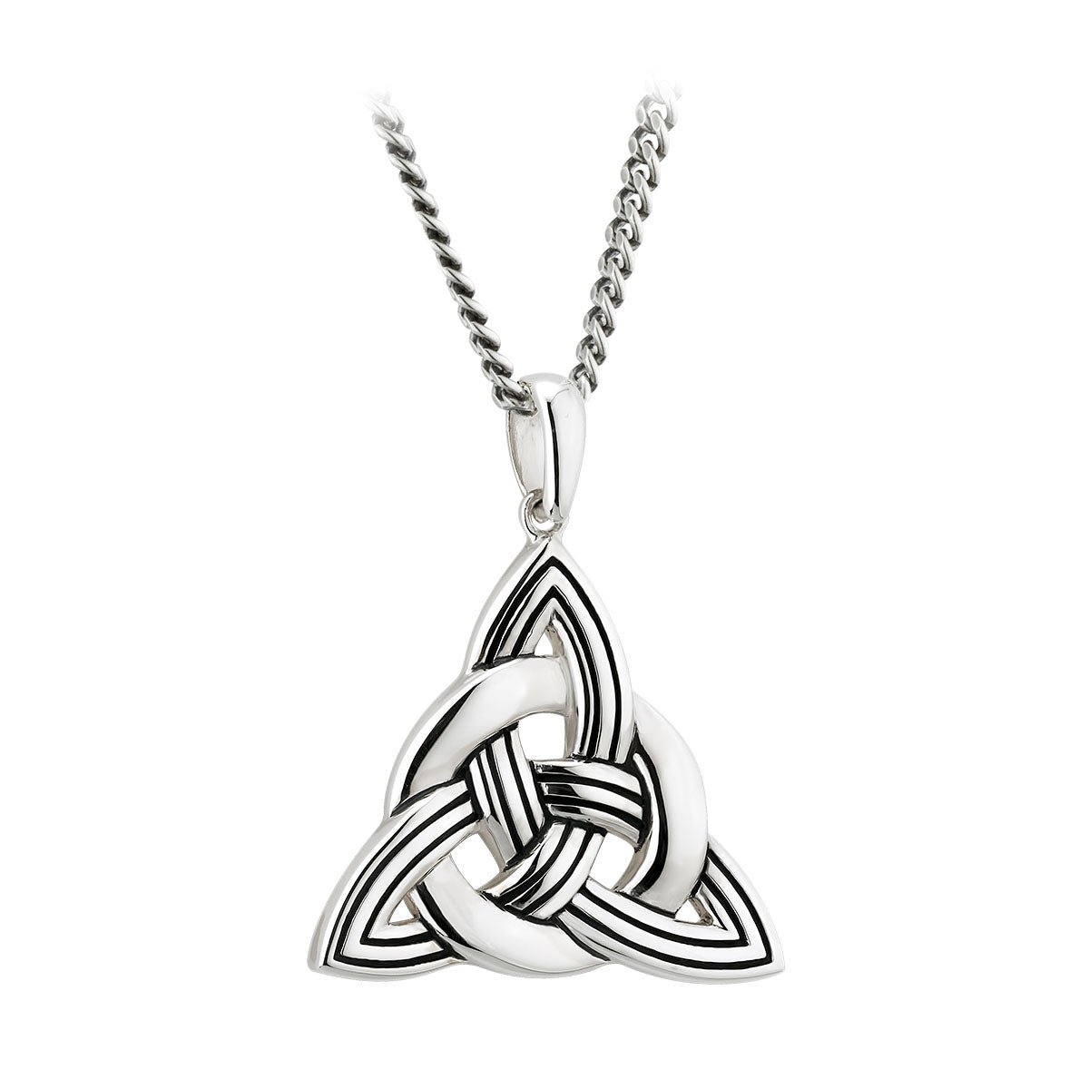  Silver Large Celtic Knot Pendant