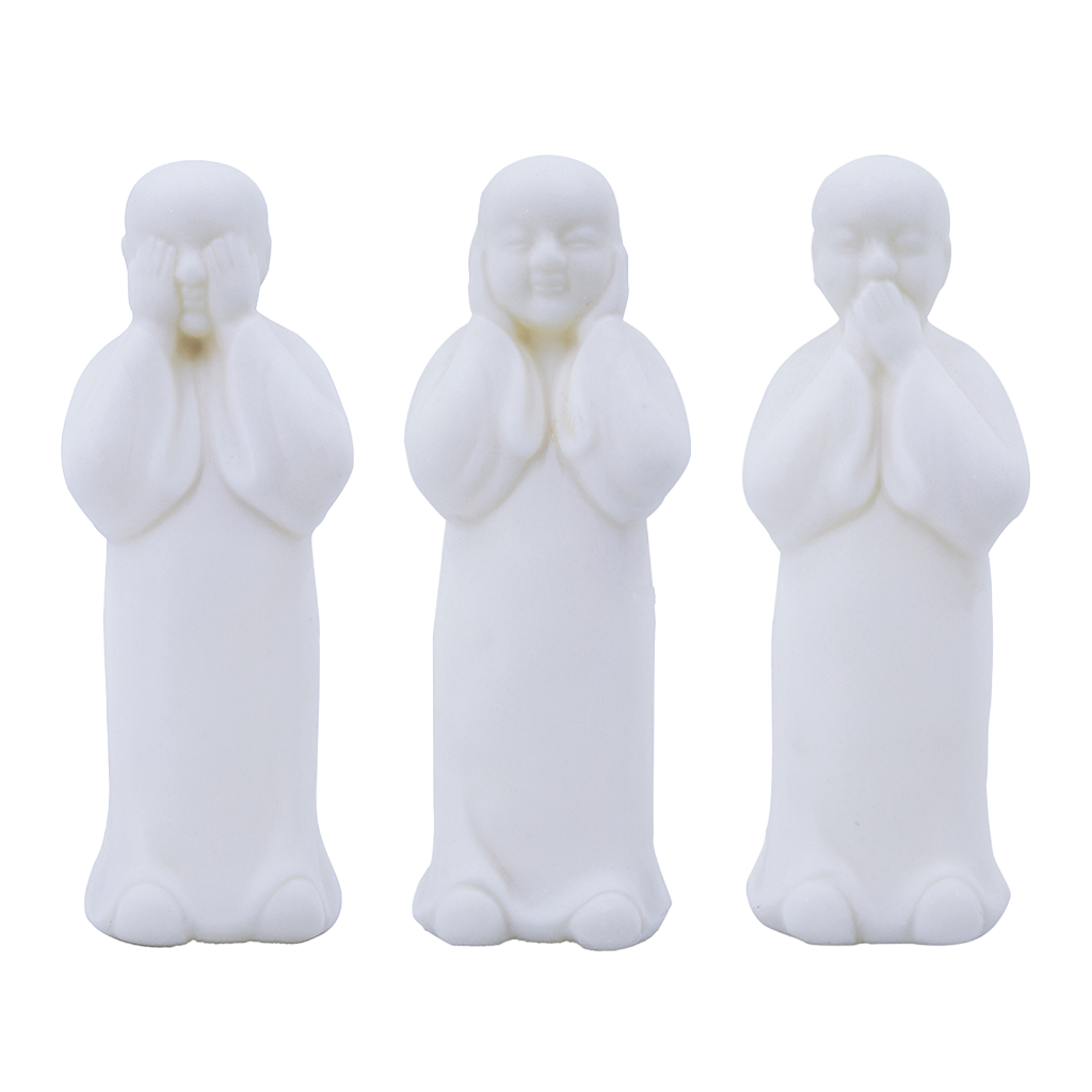 Set of 3 Monk Statues、mySite、topwebapps