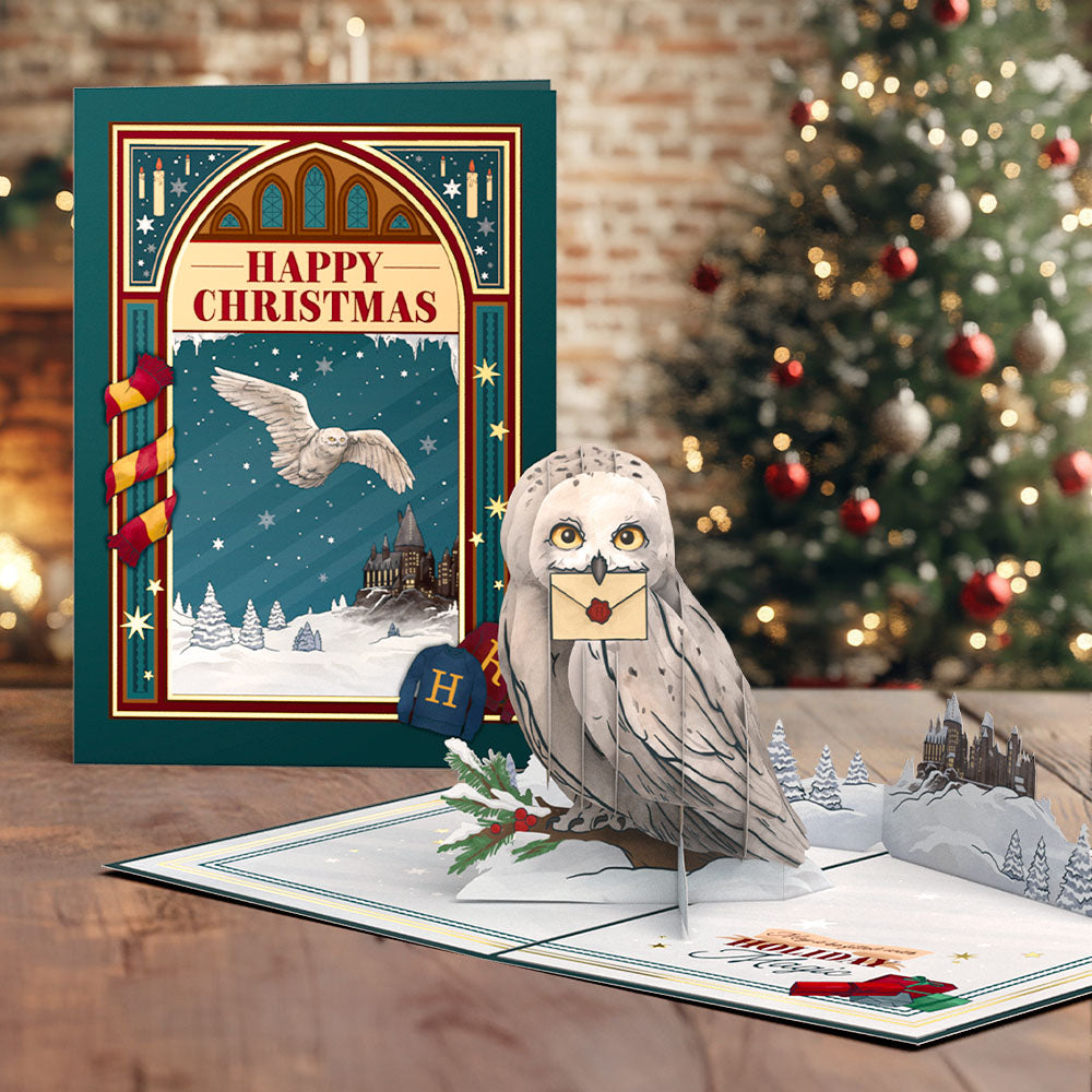 Harry Potter™ Hedwig™ Holiday Magic Pop-Up Card、mySite、solidvoid