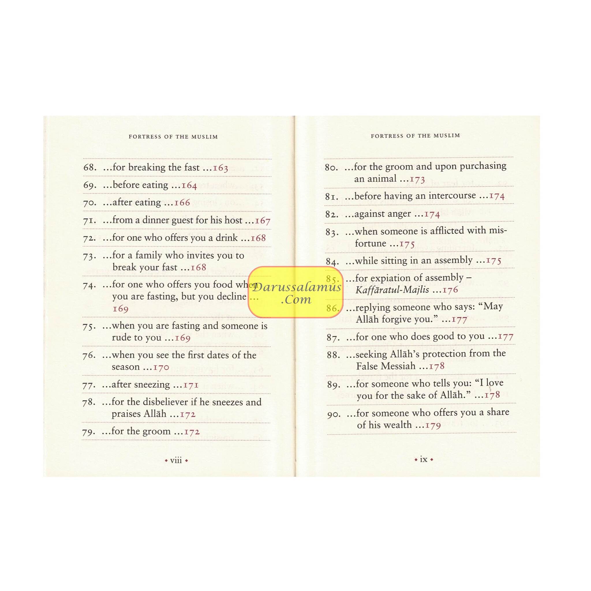 Fortress Of The Muslim(Pocket Size),Du'a from the Qur'an and Sunnah By Shaykh Said bin Ali al-Qahtani、mySite、topwebapps